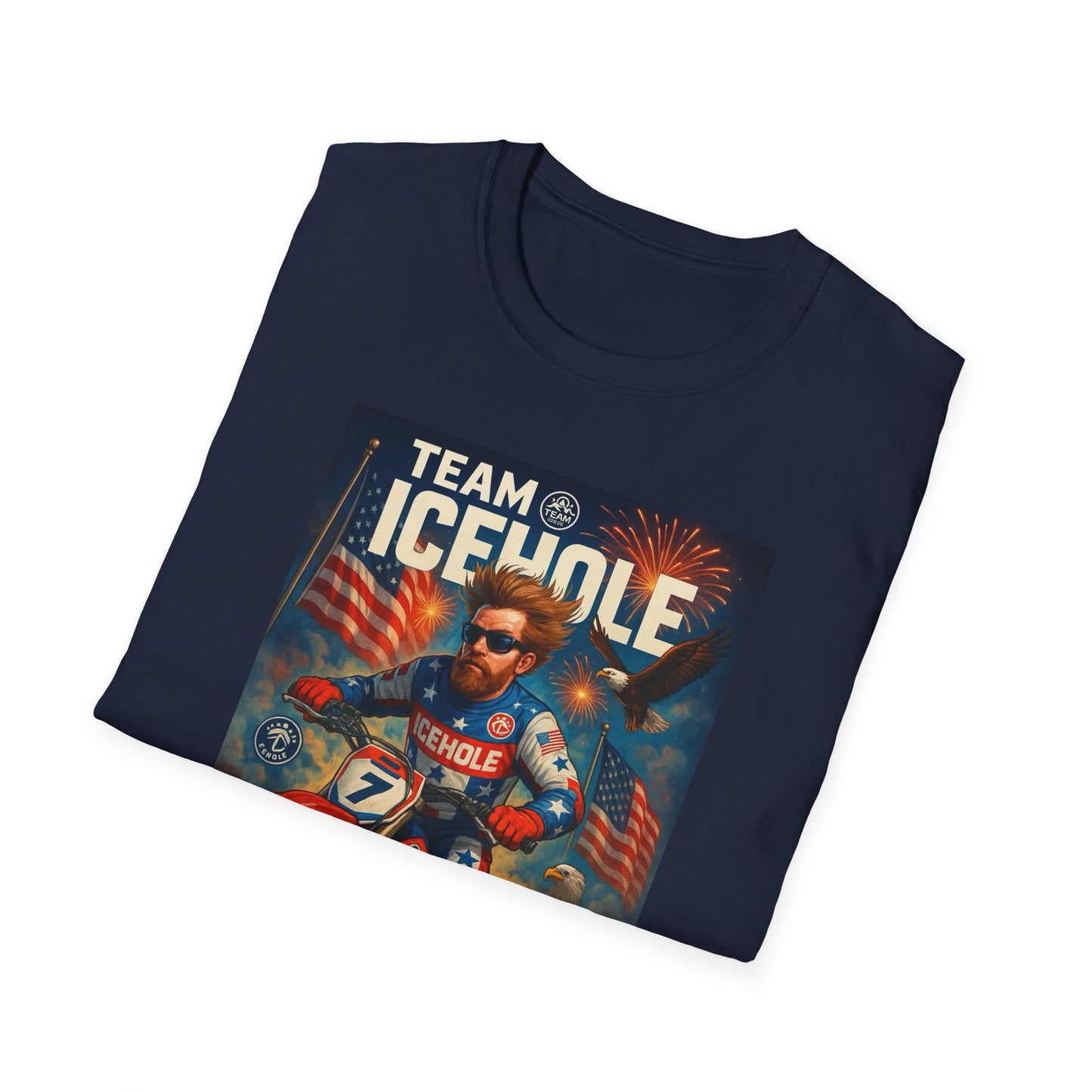 Team Icehole T-Shirt - Living Life One Video at a Time Merica