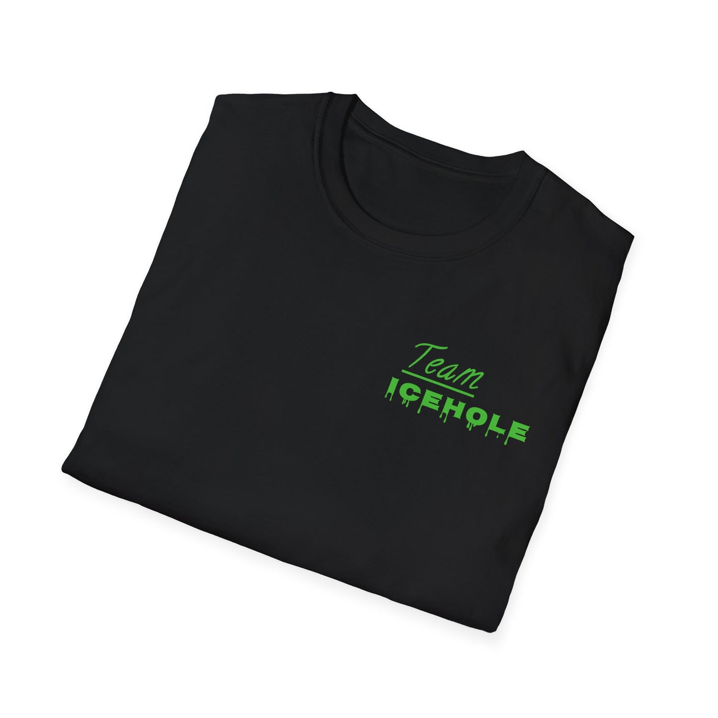 Team IceHole T-Shirt with Logo No Background Front Only