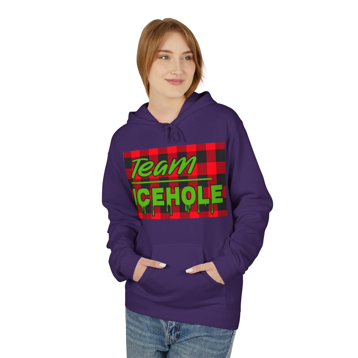 Team Icehole Fleece Hoodie - OG logo