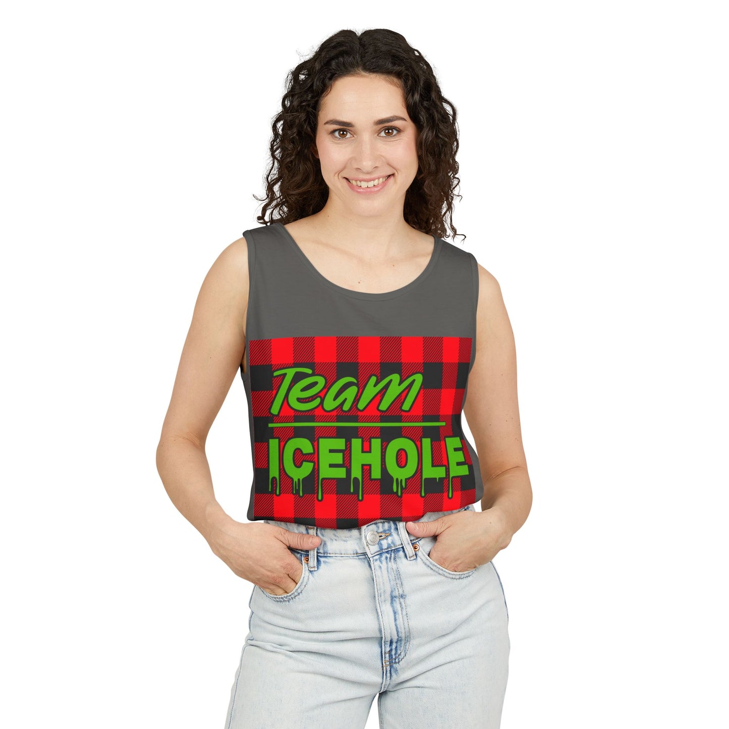 Team Icehole Unisex Tank Top | Lightweight Summer Tee