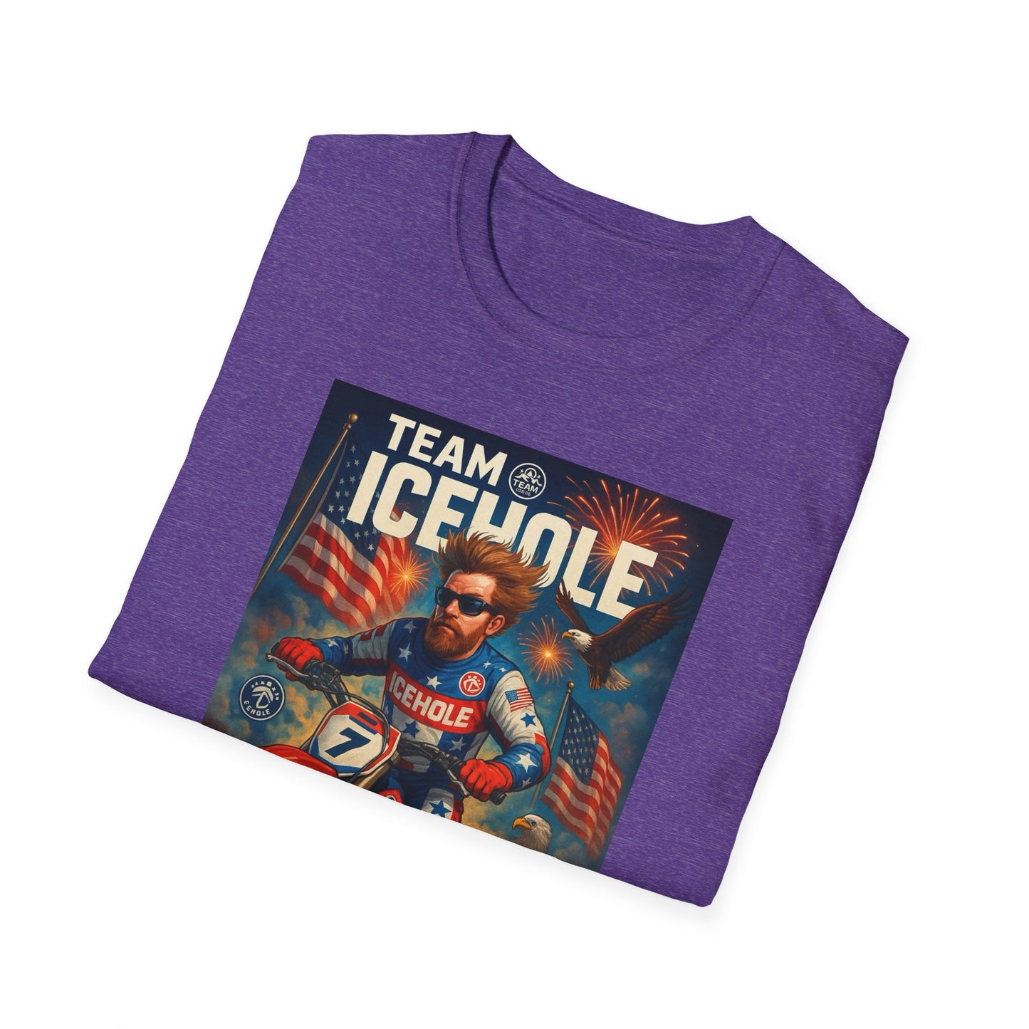 Team Icehole T-Shirt - Living Life One Video at a Time Merica