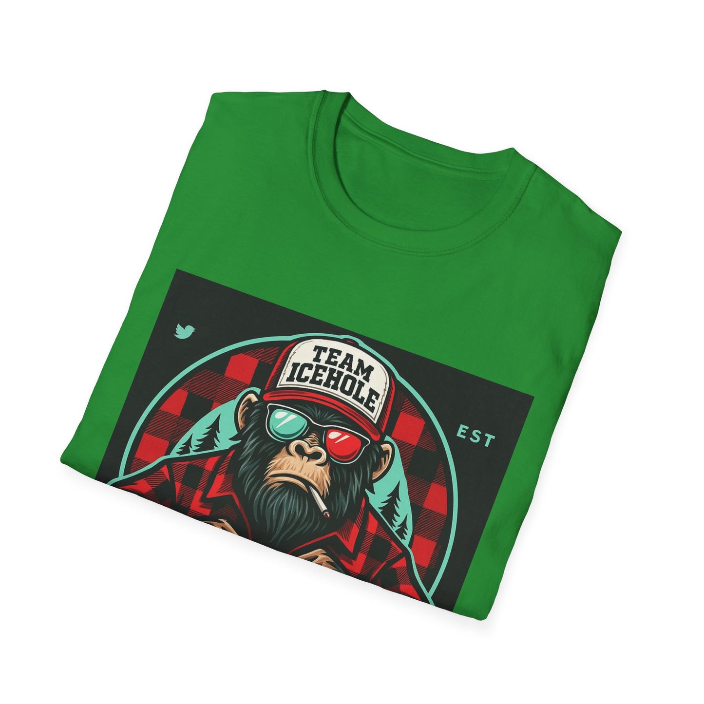 T-Shirt - Team IceHole Smoking BigFoot