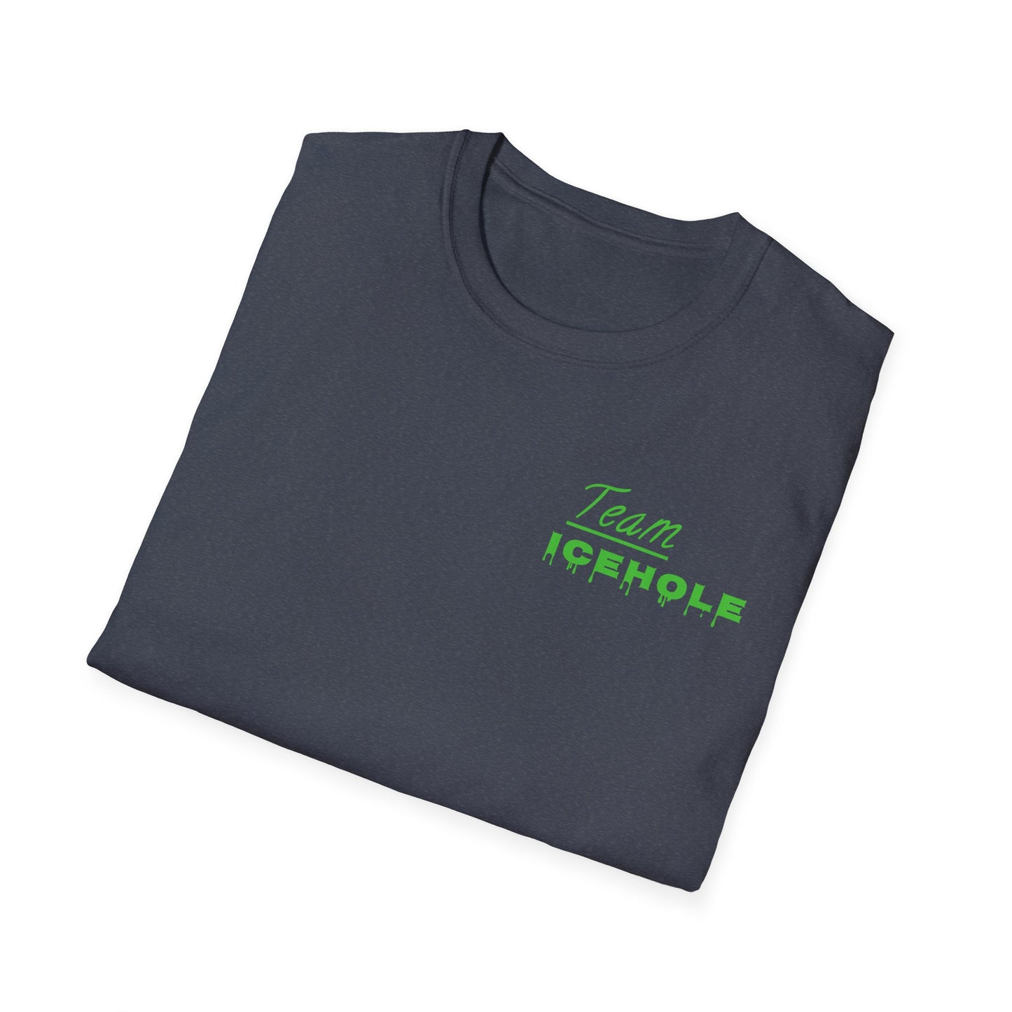 Team IceHole T-Shirt with Logo No Background Front Only