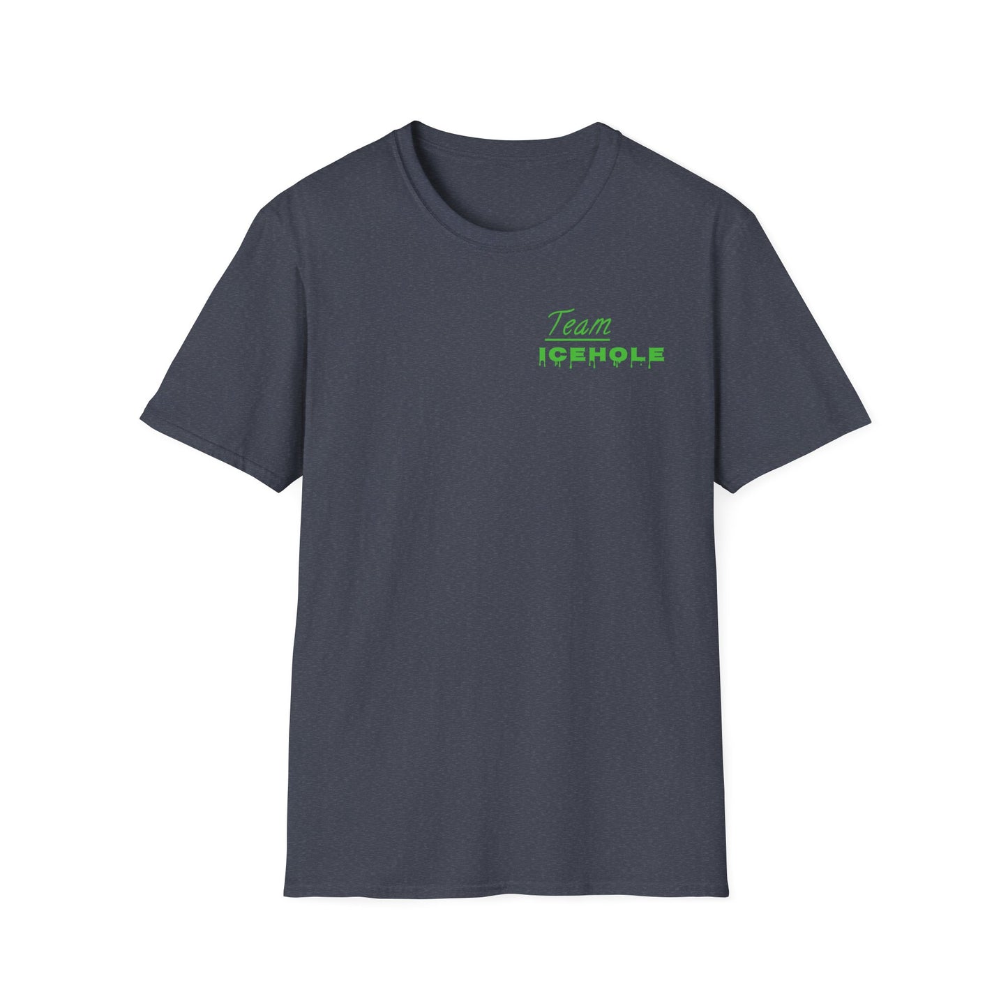Team IceHole T-Shirt with Logo No Background Front Only