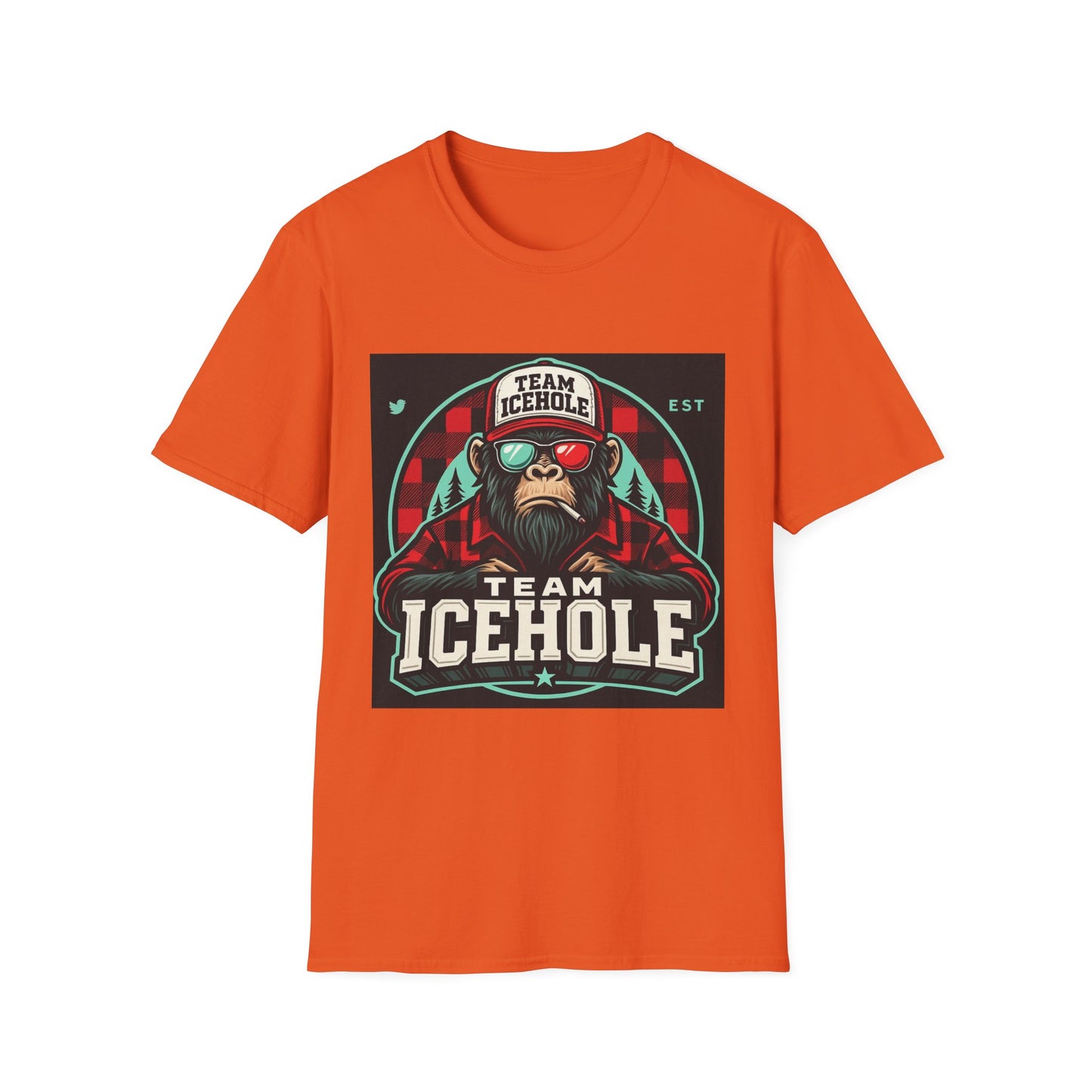 T-Shirt - Team IceHole Smoking BigFoot