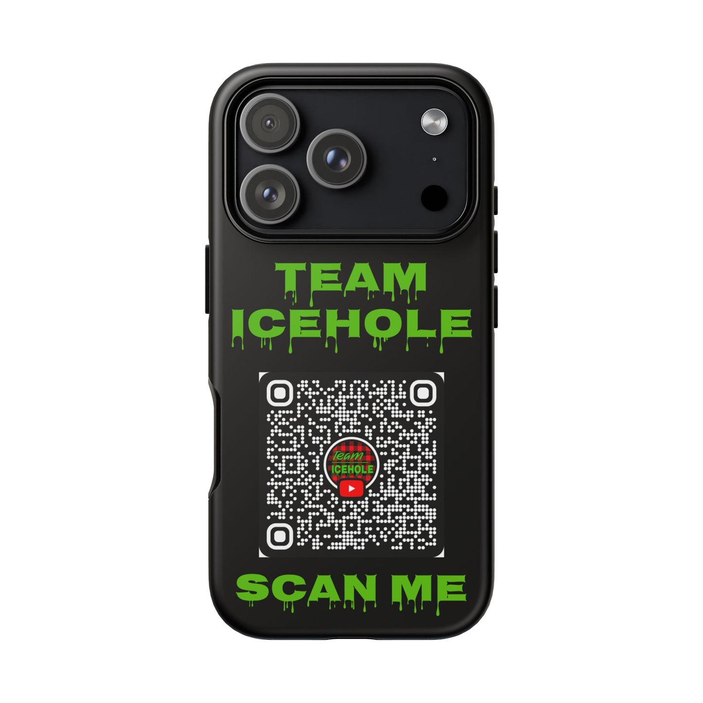 Phone Case — Team Icehole QR Scan Design
