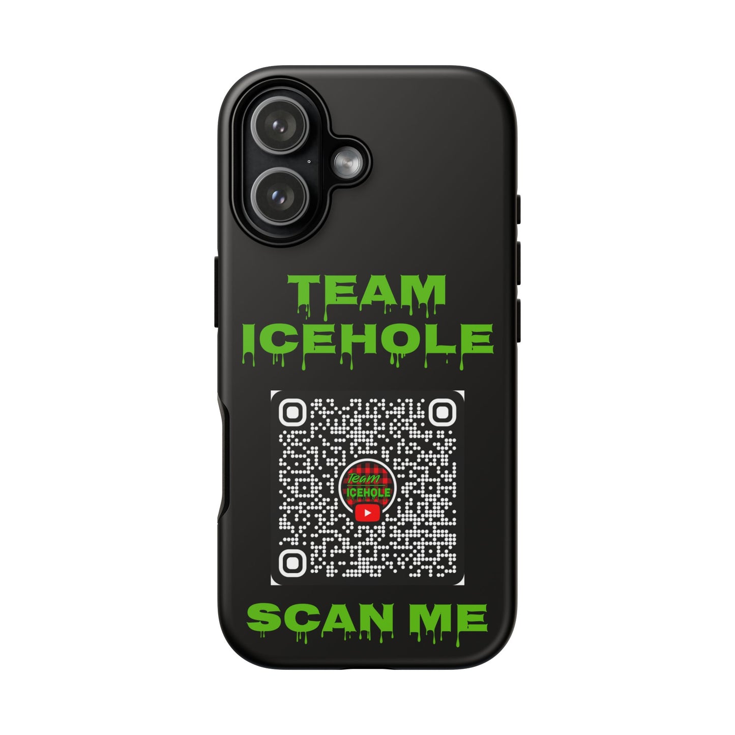Phone Case — Team Icehole QR Scan Design
