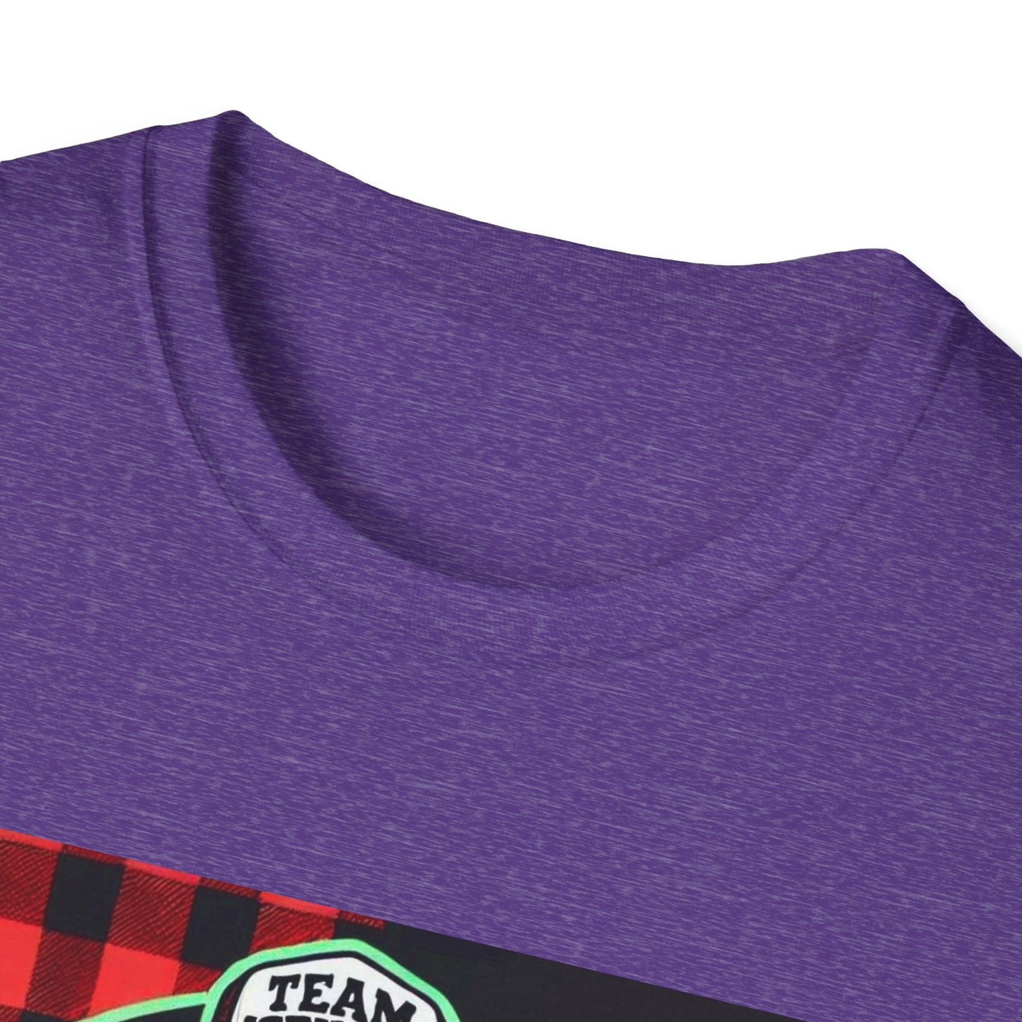 T-Shirt for Outdoor Enthusiasts - Team IceHole BigFoot Holding Logo