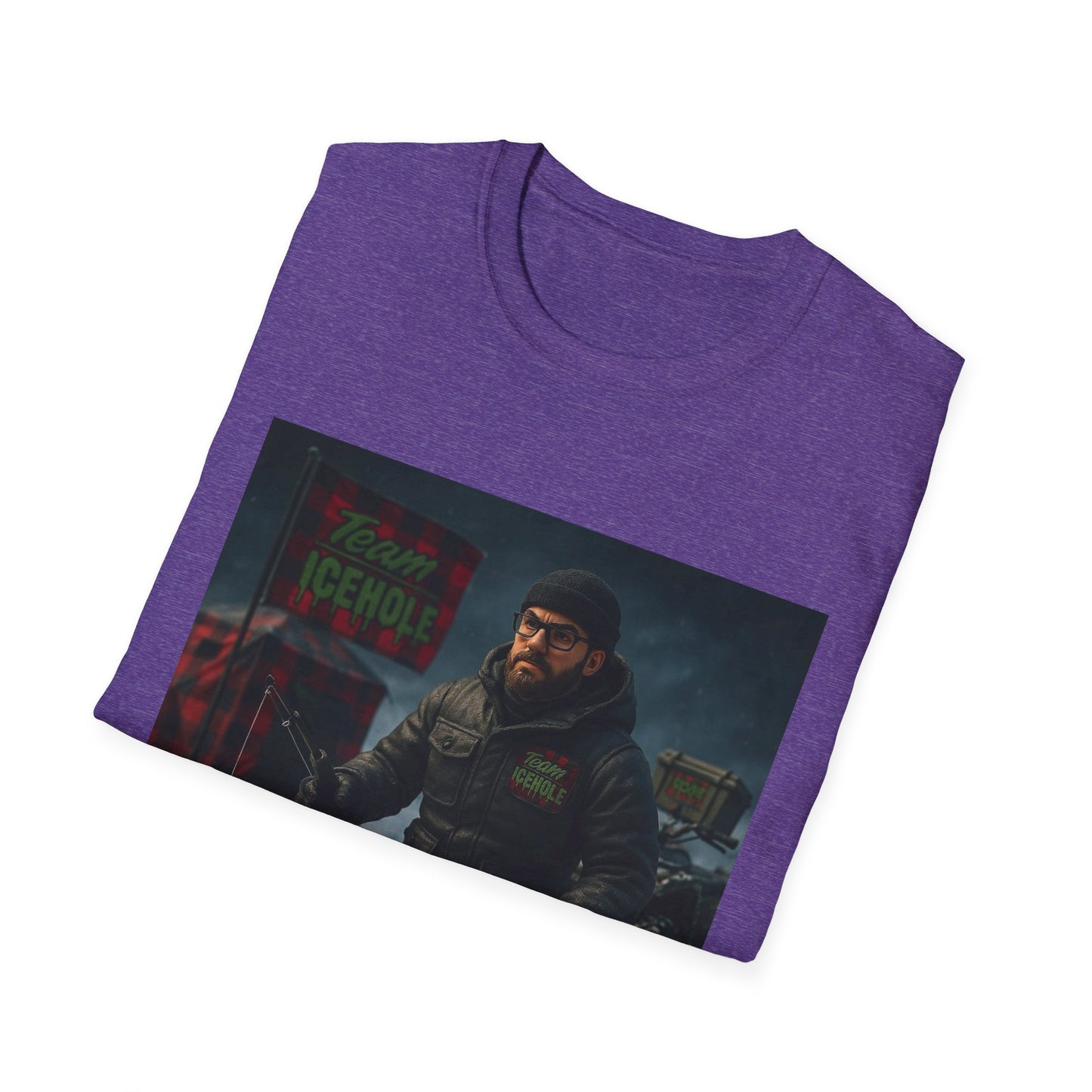 T-Shirt - Team IceHole Camp Setup Adventure Shirt