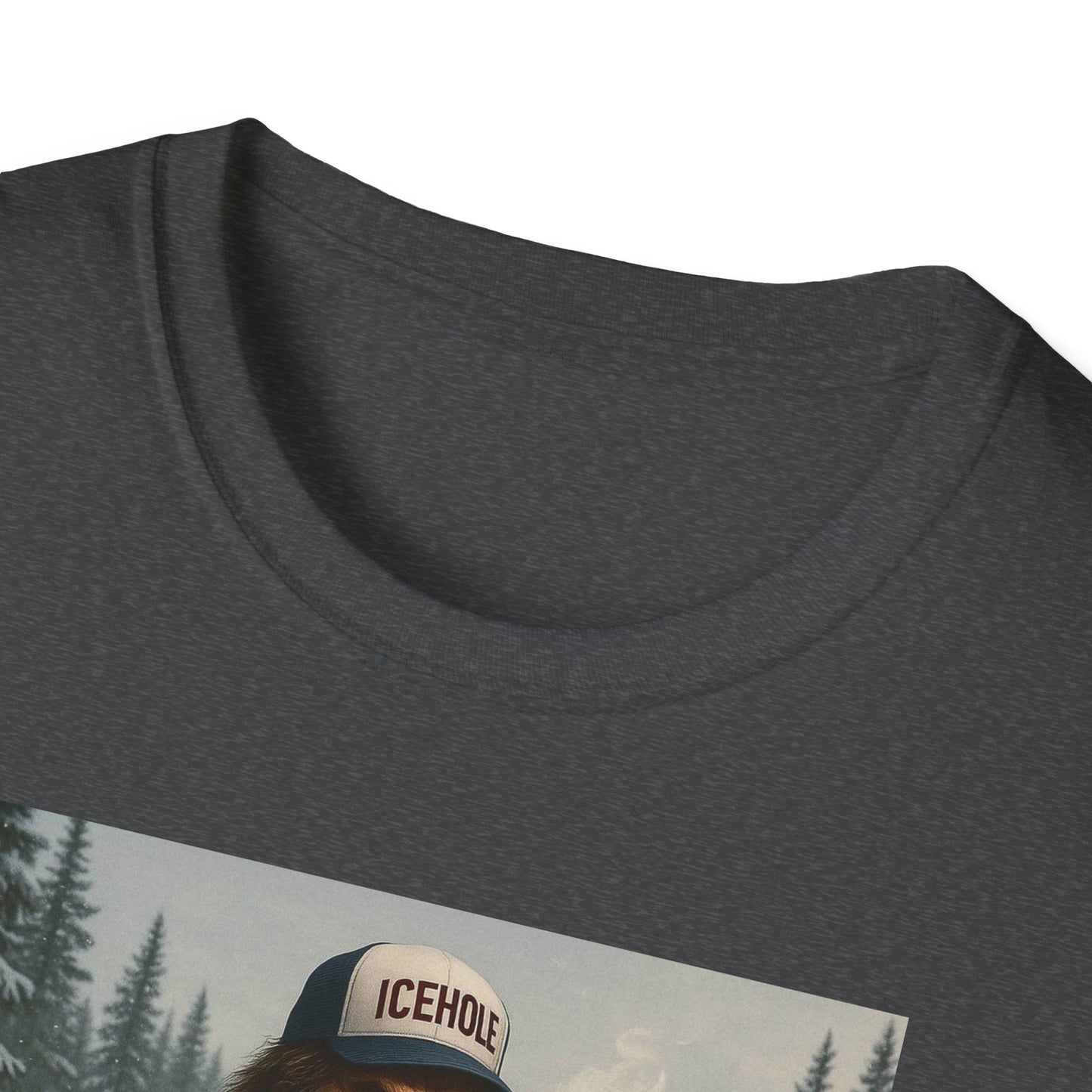 T-Shirt - Team IceHole Big Foot Mascot Feel the Nature!