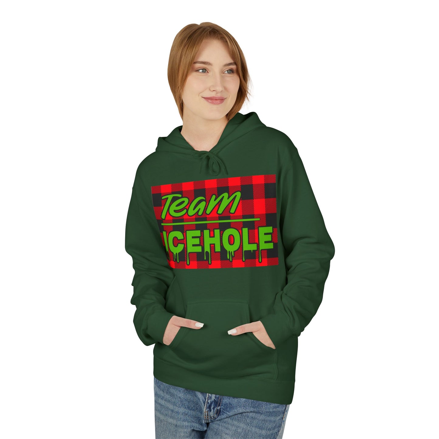 Team Icehole Fleece Hoodie - OG logo