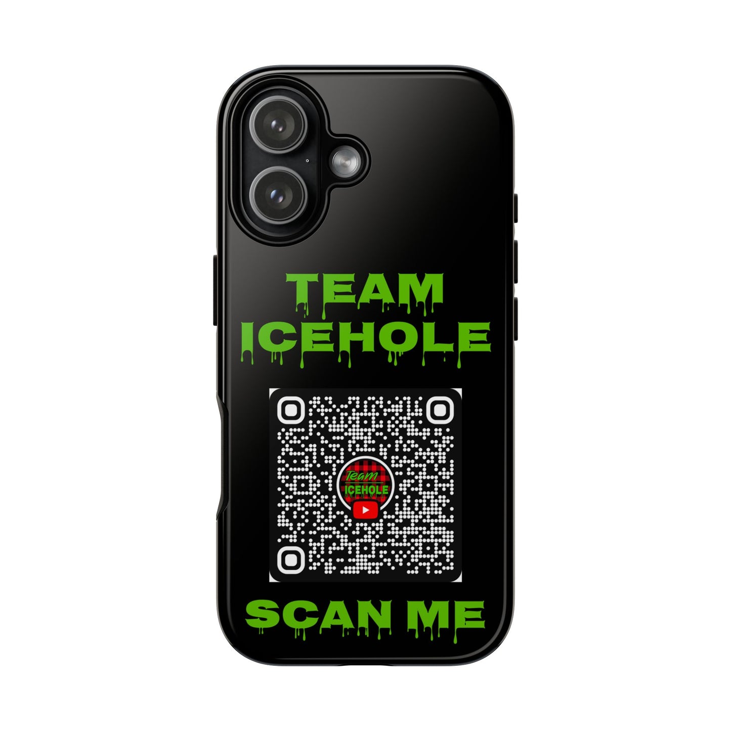 Phone Case — Team Icehole QR Scan Design