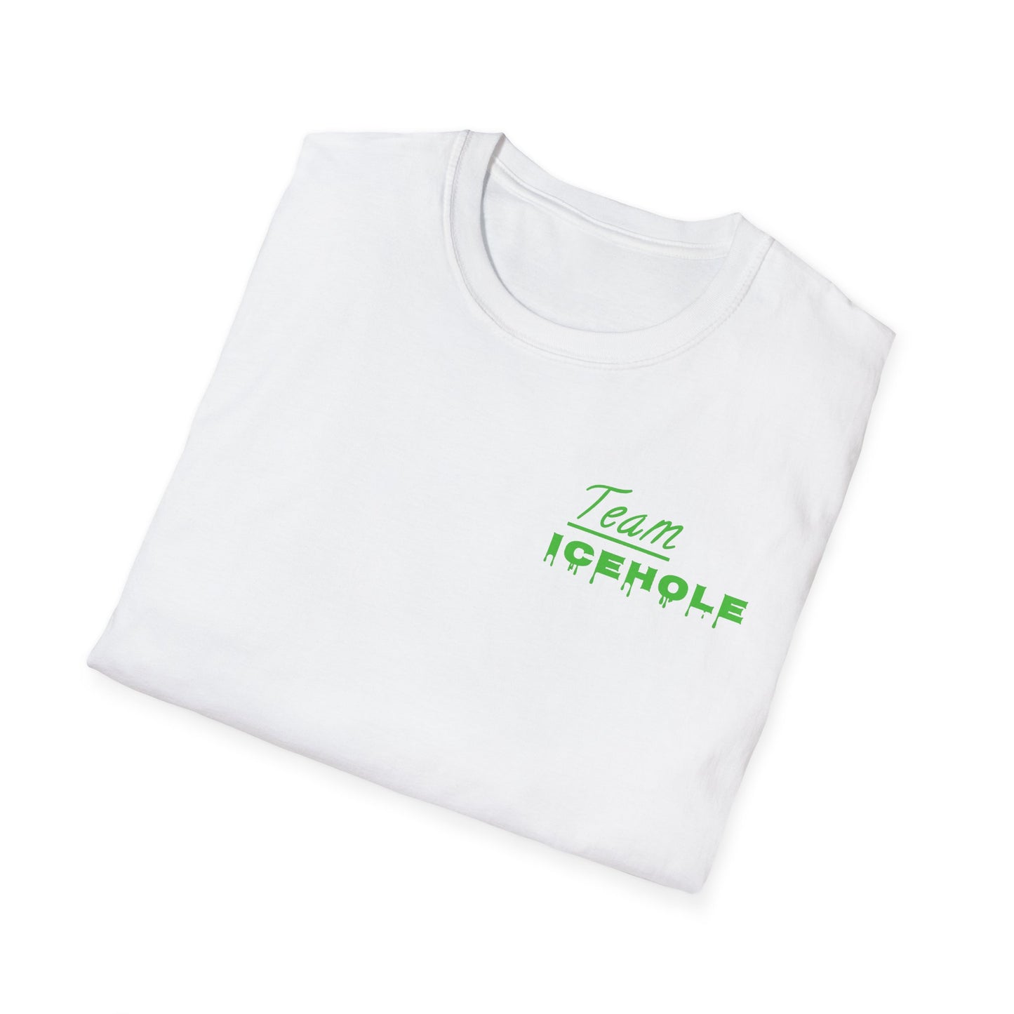 Team IceHole T-Shirt with Logo No Background Front Only