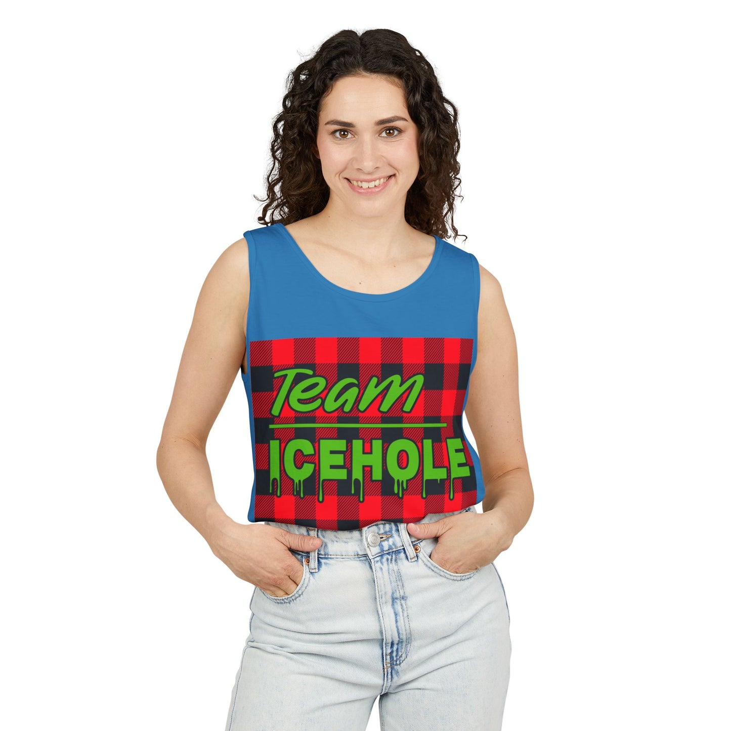 Team Icehole Unisex Tank Top | Lightweight Summer Tee