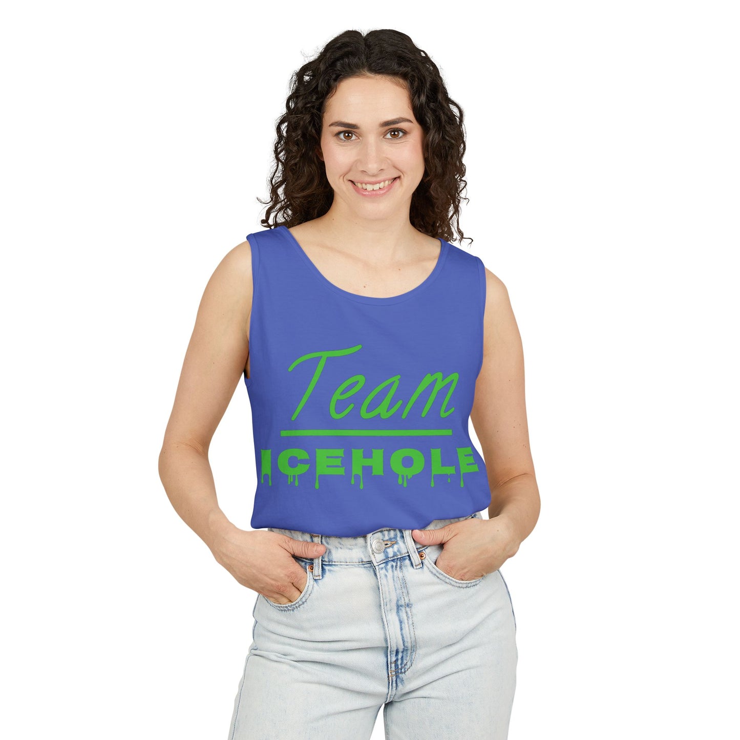 Unisex Team Icehole Tank Top, Summer Tank