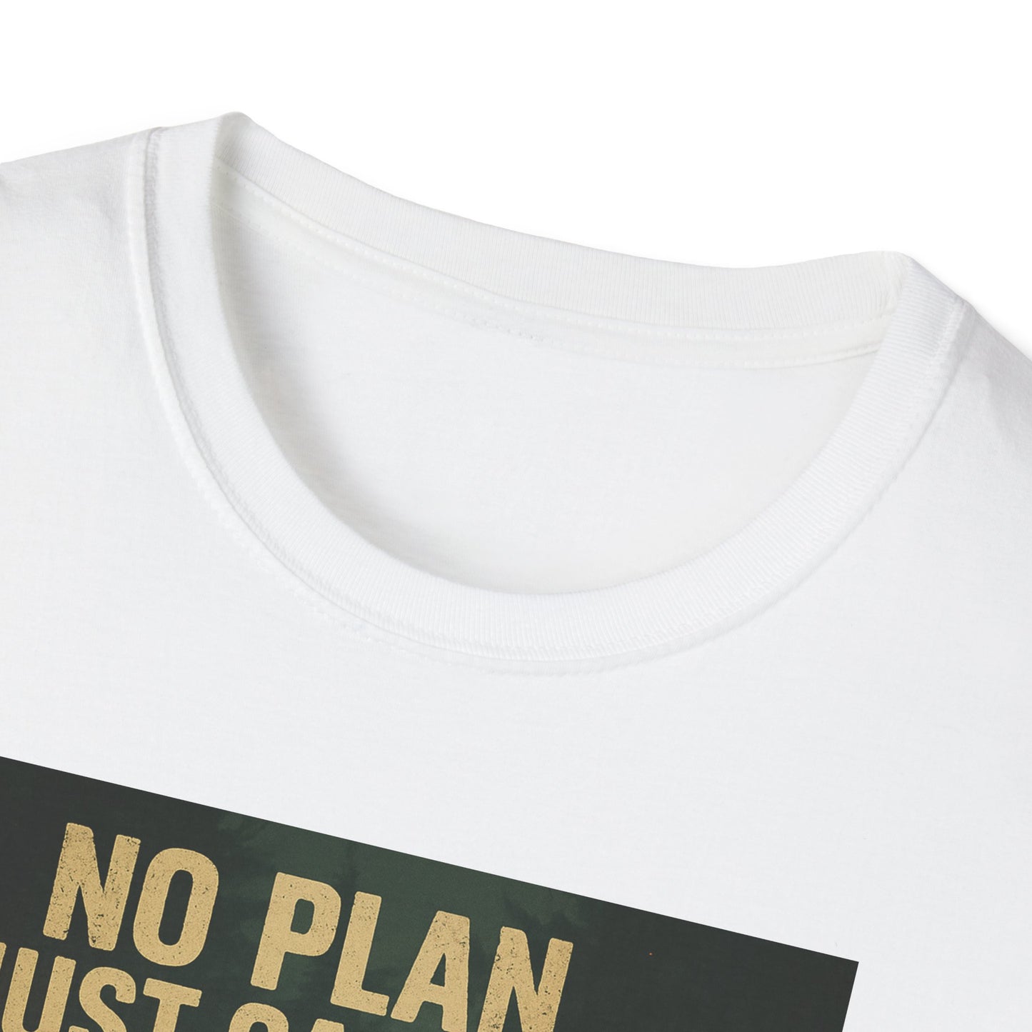 No Plan Just Gas & Guts' Camping Tee for Outdoor Enthusiasts | Team IceHole