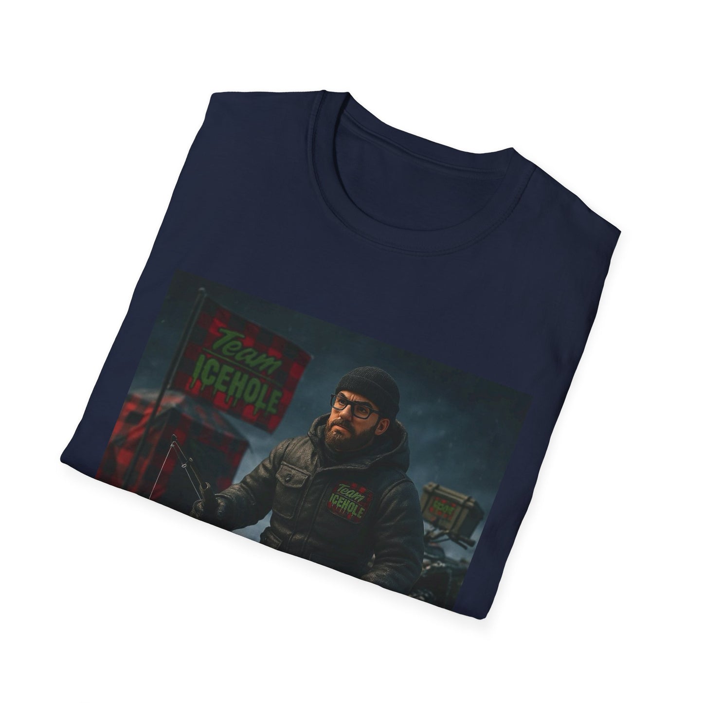 T-Shirt - Team IceHole Camp Setup Adventure Shirt