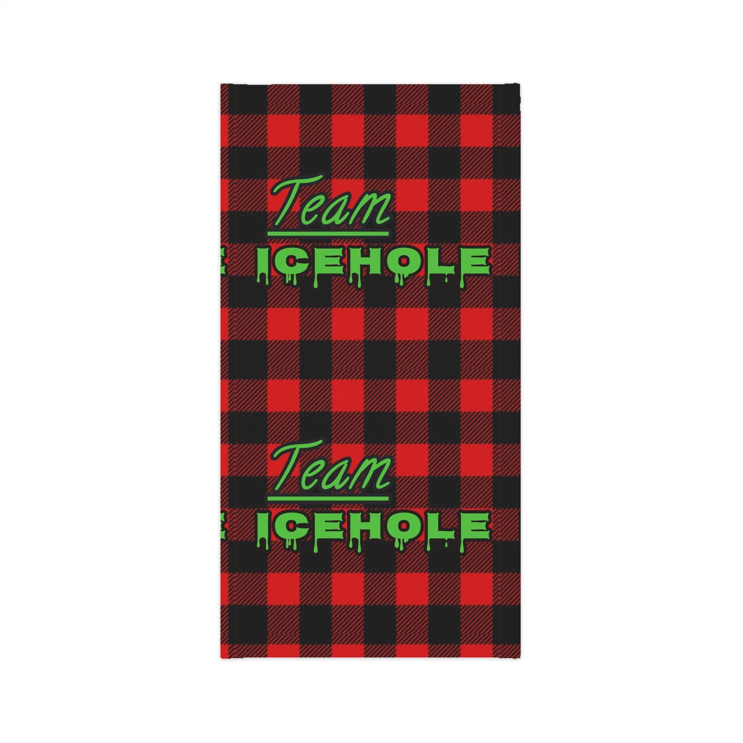 Team Icehole Lightweight Neck Gaiter, Outdoor Scarf, Fishing Accessories, Versatile Face Cover, Winter Sports Gear