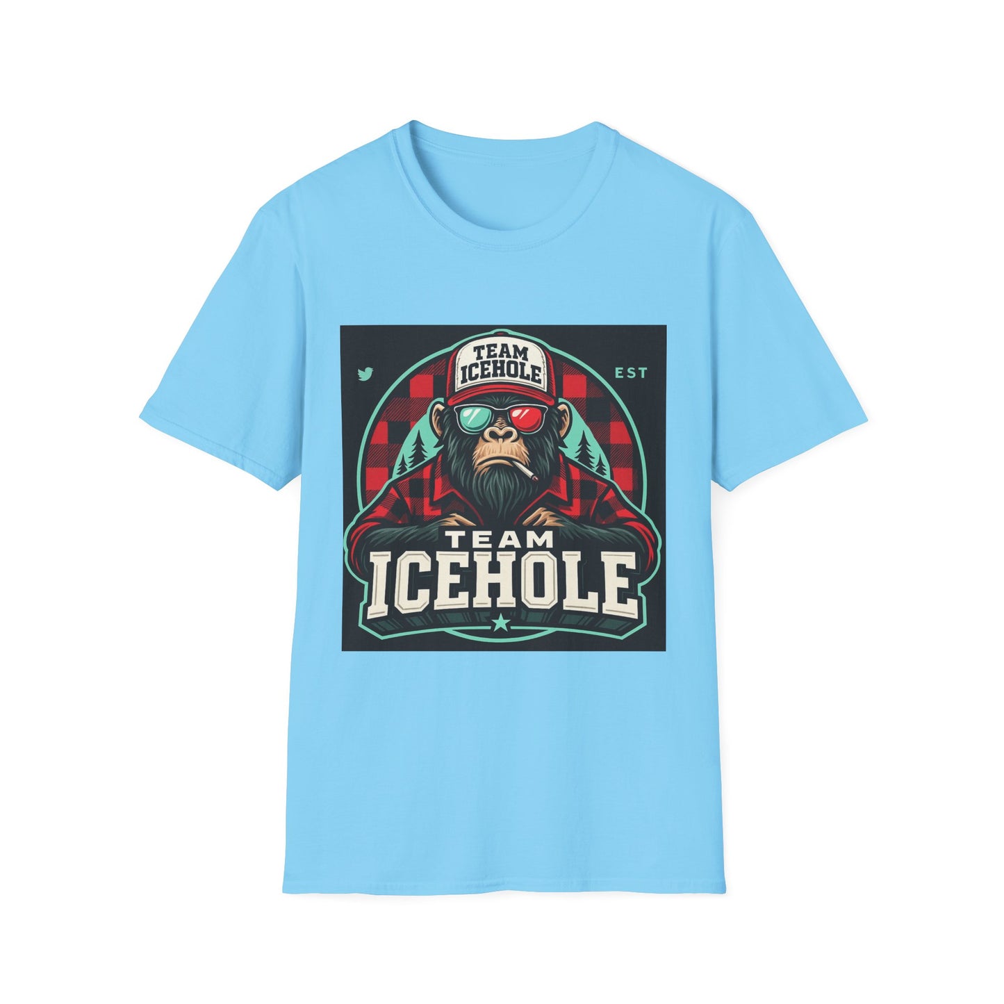 T-Shirt - Team IceHole Smoking BigFoot