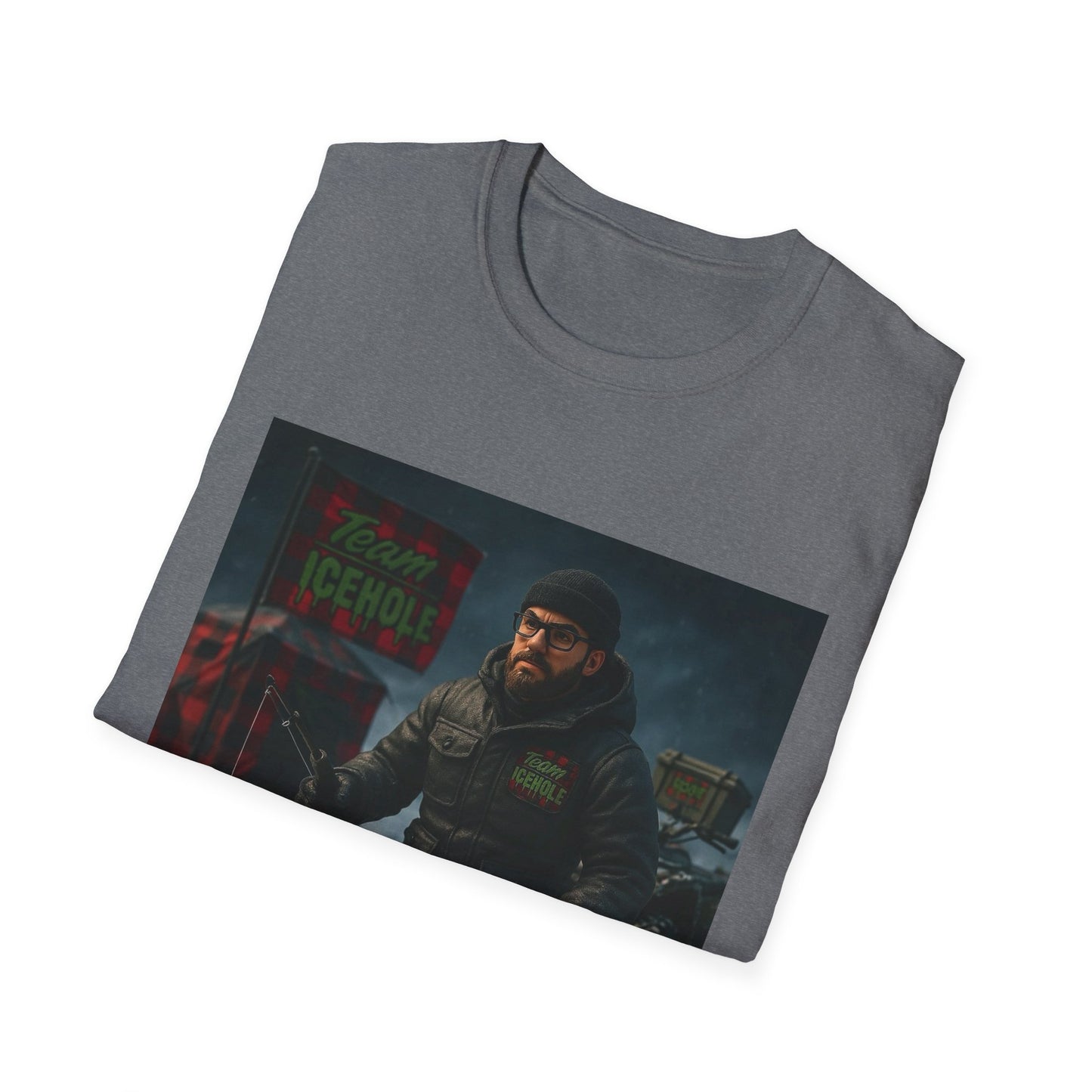 T-Shirt - Team IceHole Camp Setup Adventure Shirt