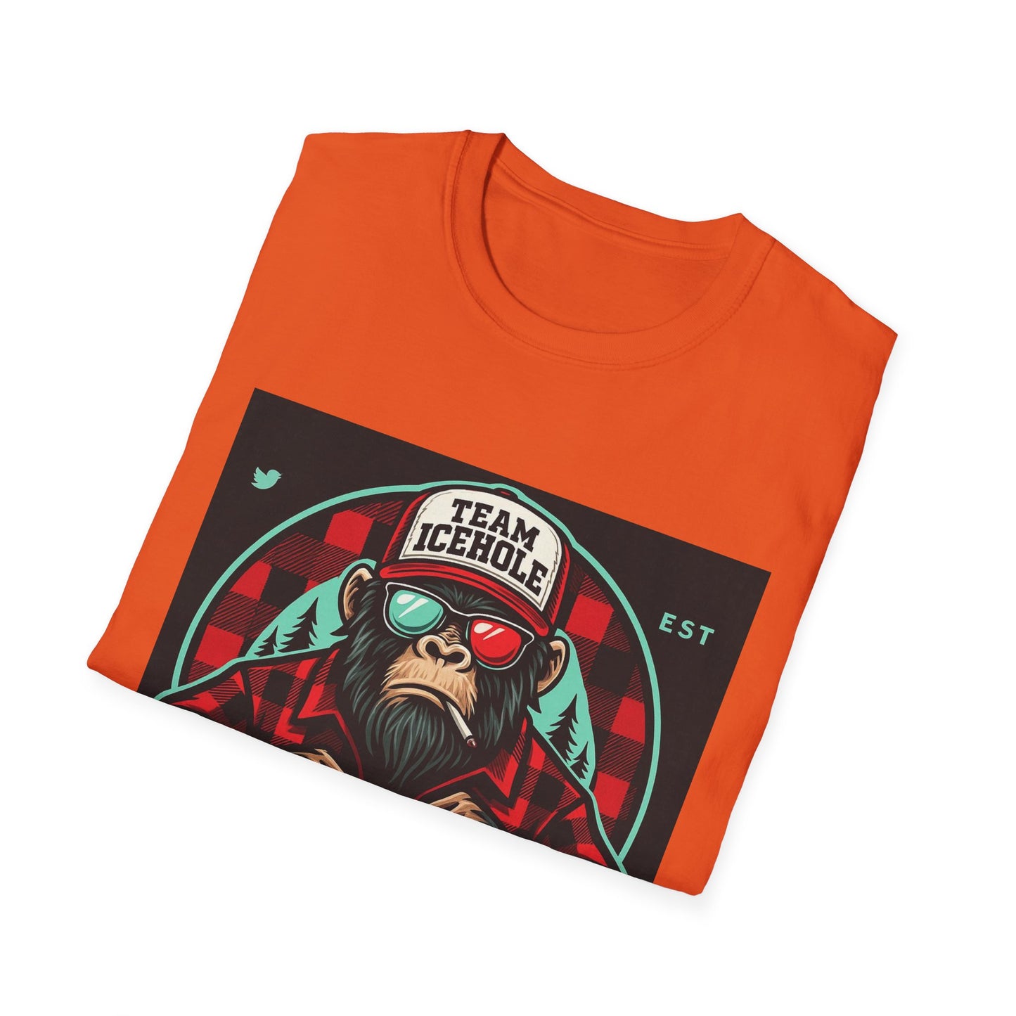 T-Shirt - Team IceHole Smoking BigFoot