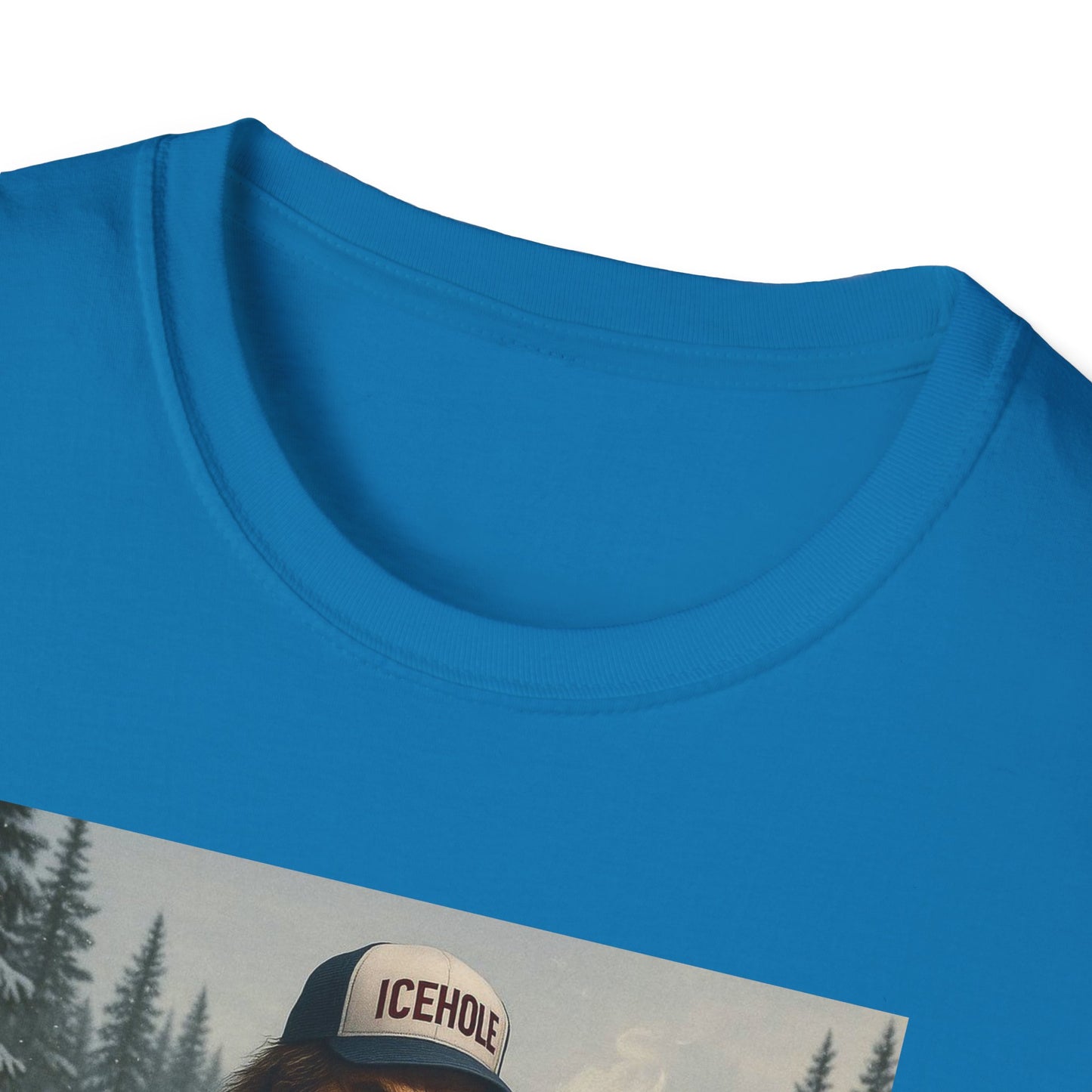 T-Shirt - Team IceHole Big Foot Mascot Feel the Nature!