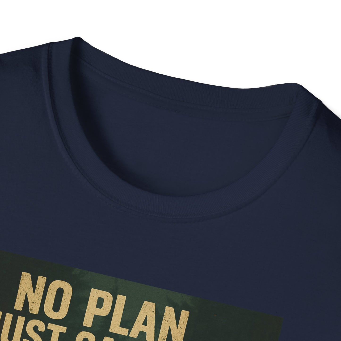 No Plan Just Gas & Guts' Camping Tee for Outdoor Enthusiasts | Team IceHole