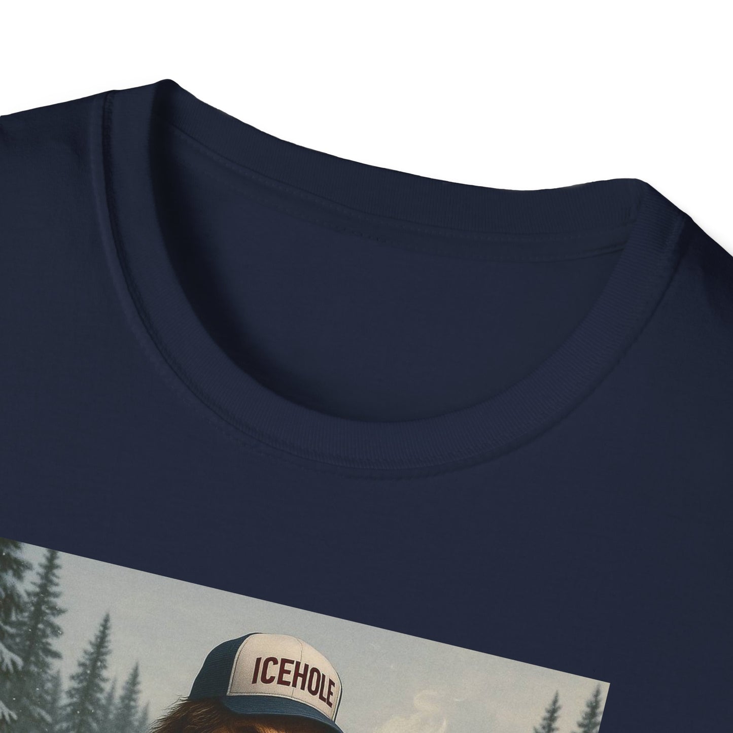 T-Shirt - Team IceHole Big Foot Mascot Feel the Nature!