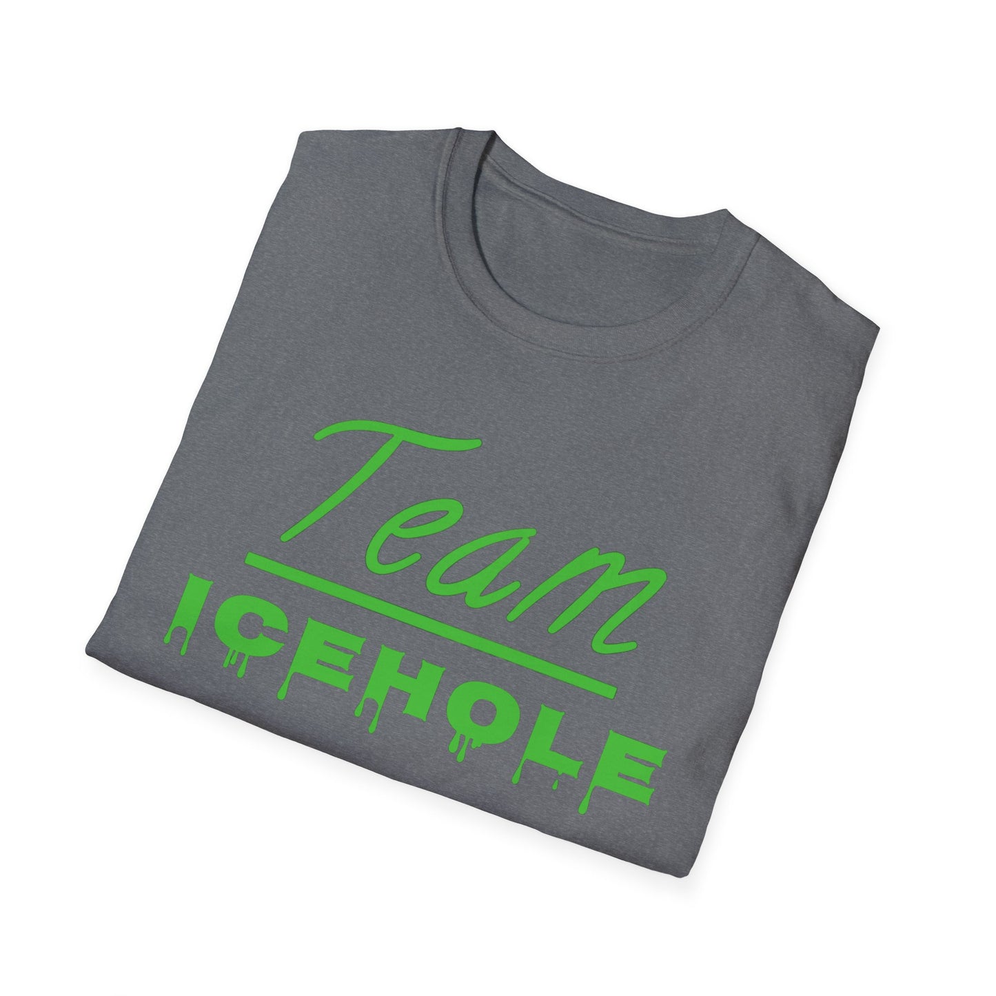 Team Icehole Unisex Softstyle T-Shirt, Fun Shirt for Ice Fishing Lovers, Outdoor Adventure Apparel, Gift for Sports Enthusiasts, Cool [...]