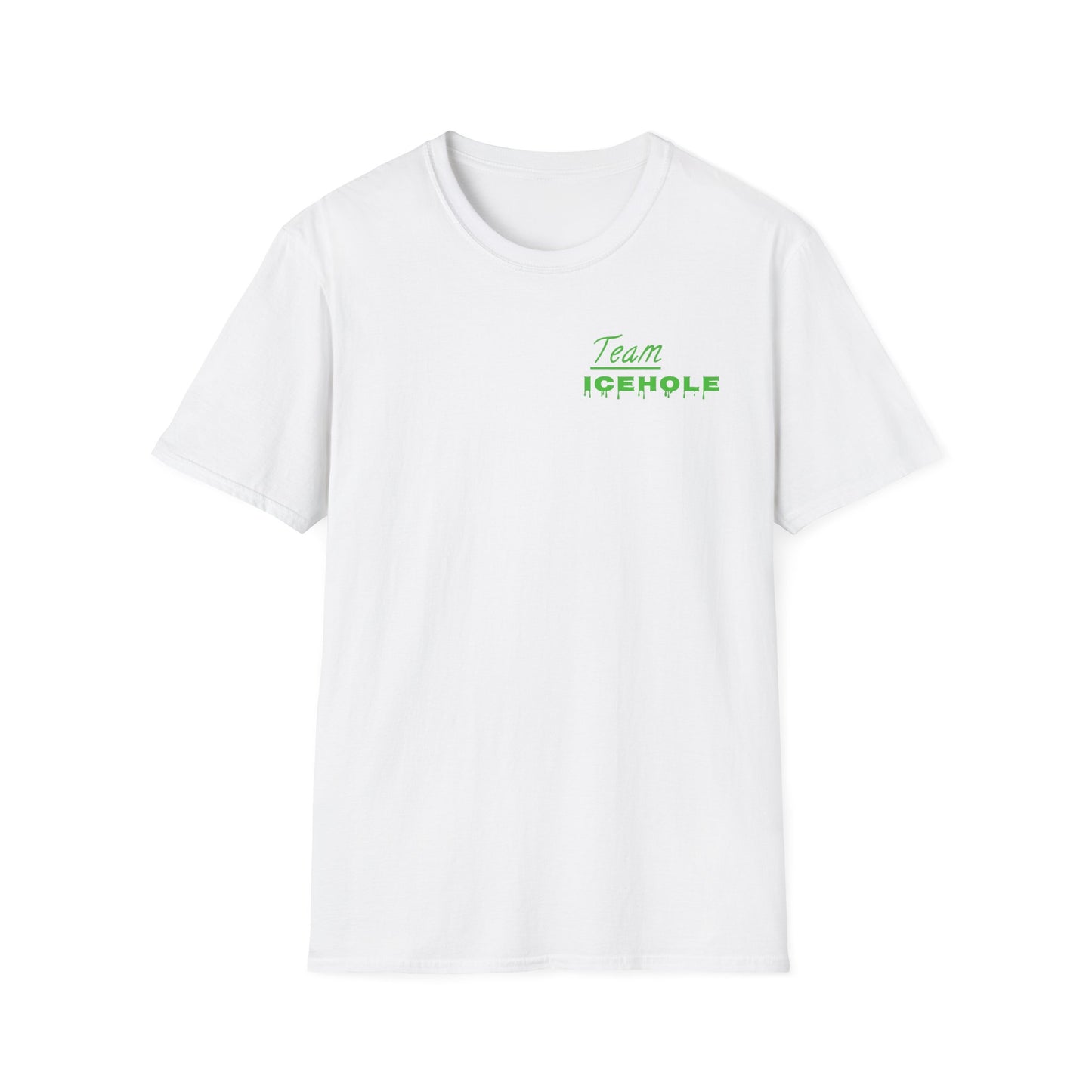 Team IceHole T-Shirt with Logo No Background Front Only