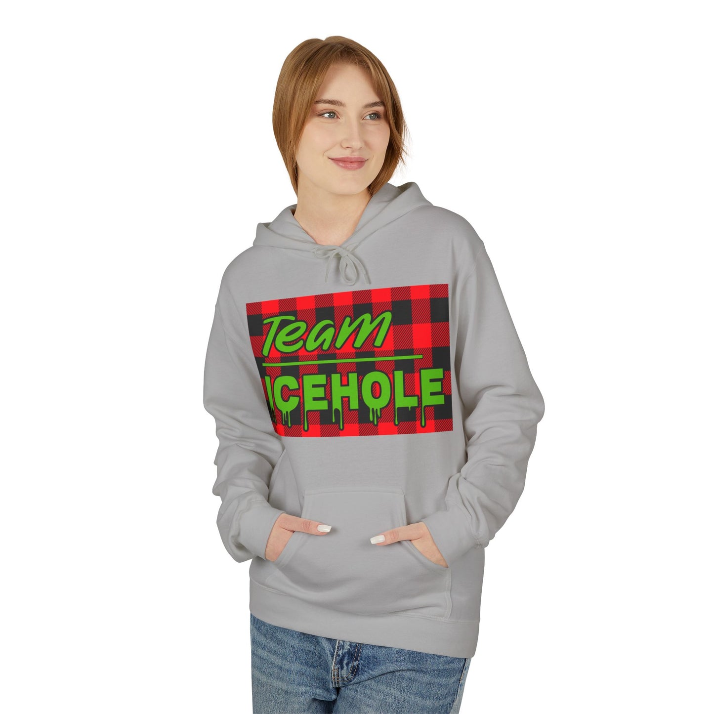Team Icehole Fleece Hoodie - OG logo