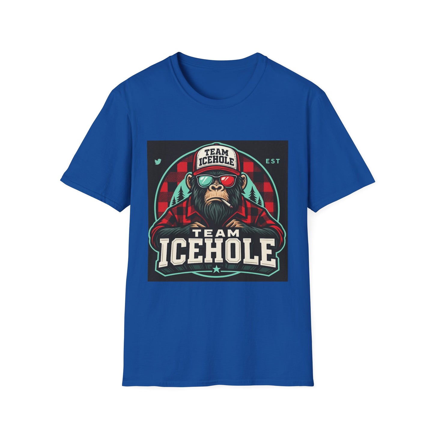 T-Shirt - Team IceHole Smoking BigFoot