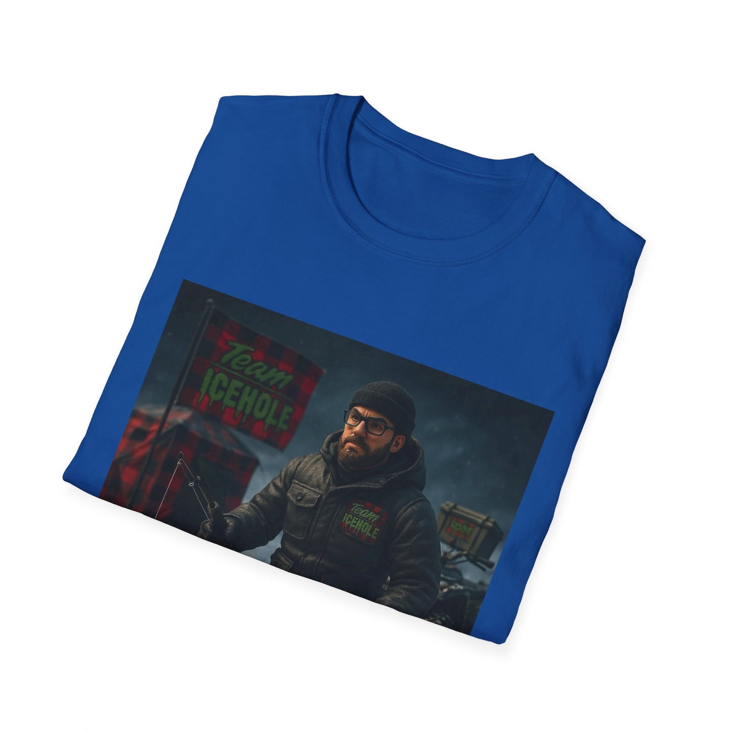 T-Shirt - Team IceHole Camp Setup Adventure Shirt