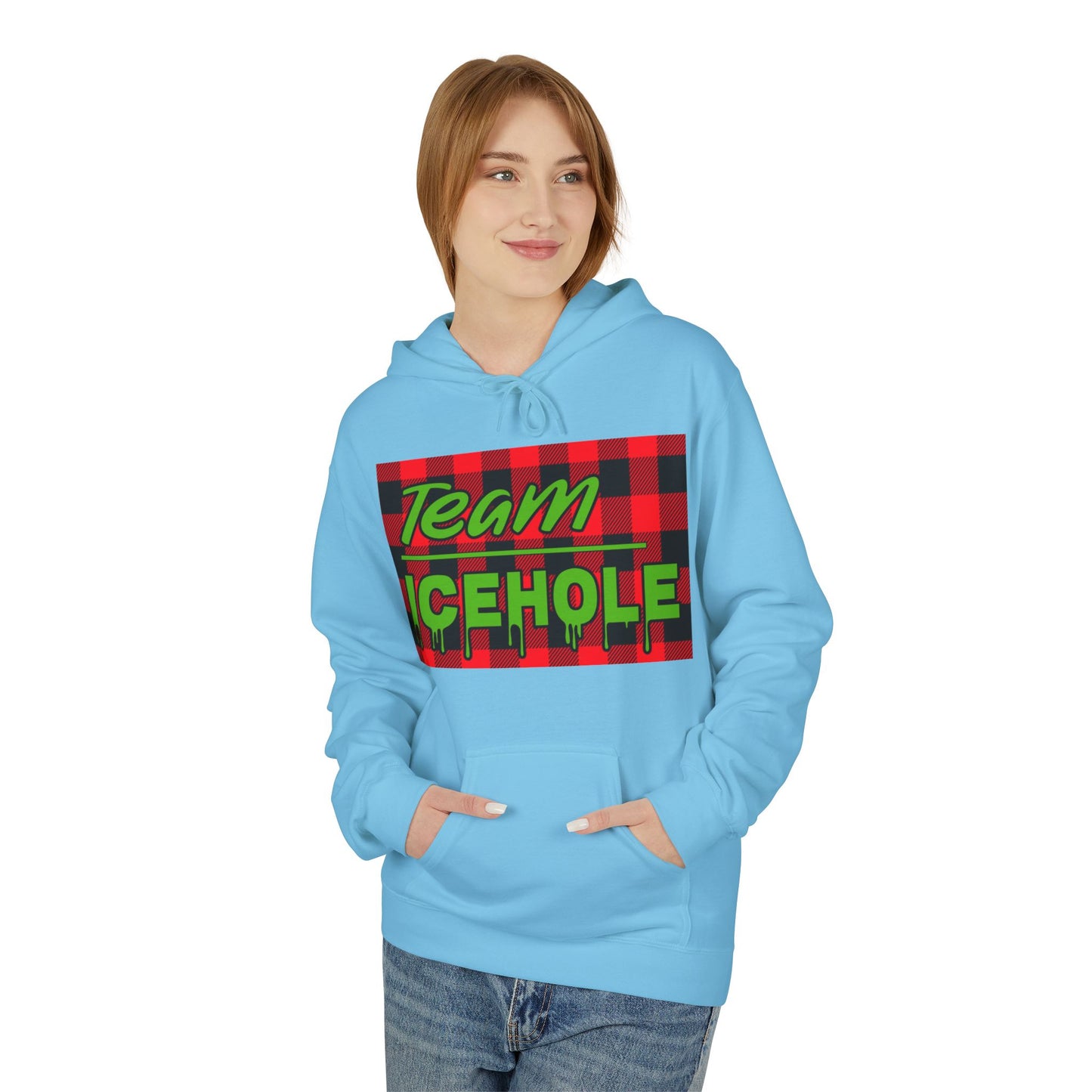 Team Icehole Fleece Hoodie - OG logo