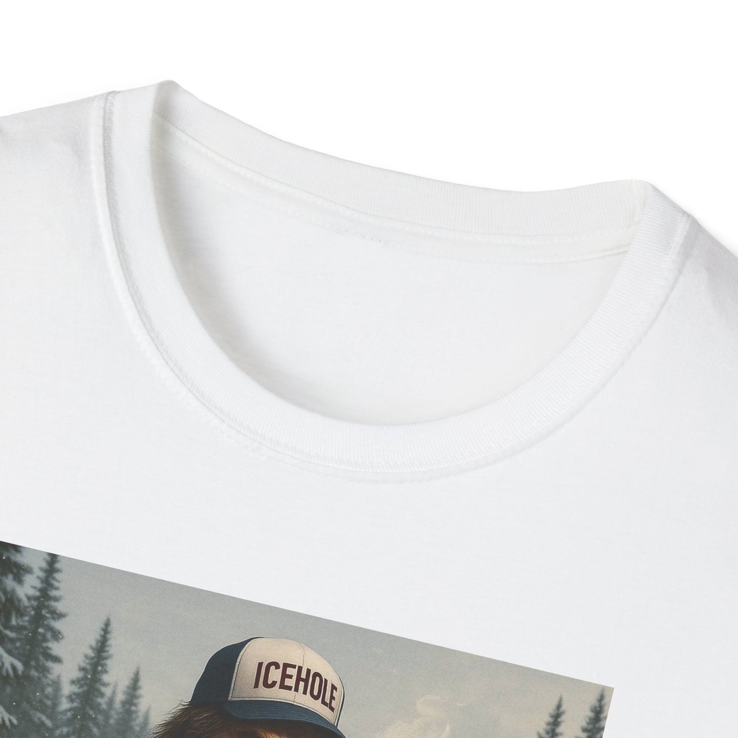 T-Shirt - Team IceHole Big Foot Mascot Feel the Nature!