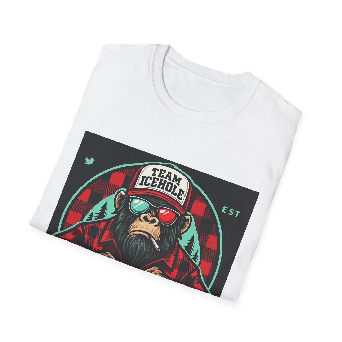 T-Shirt - Team IceHole Smoking BigFoot
