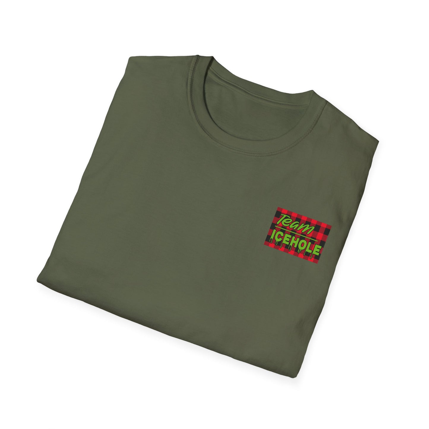 Ice Fishing T-Shirt — “Drill It Till It Squirts” Graphic Tee