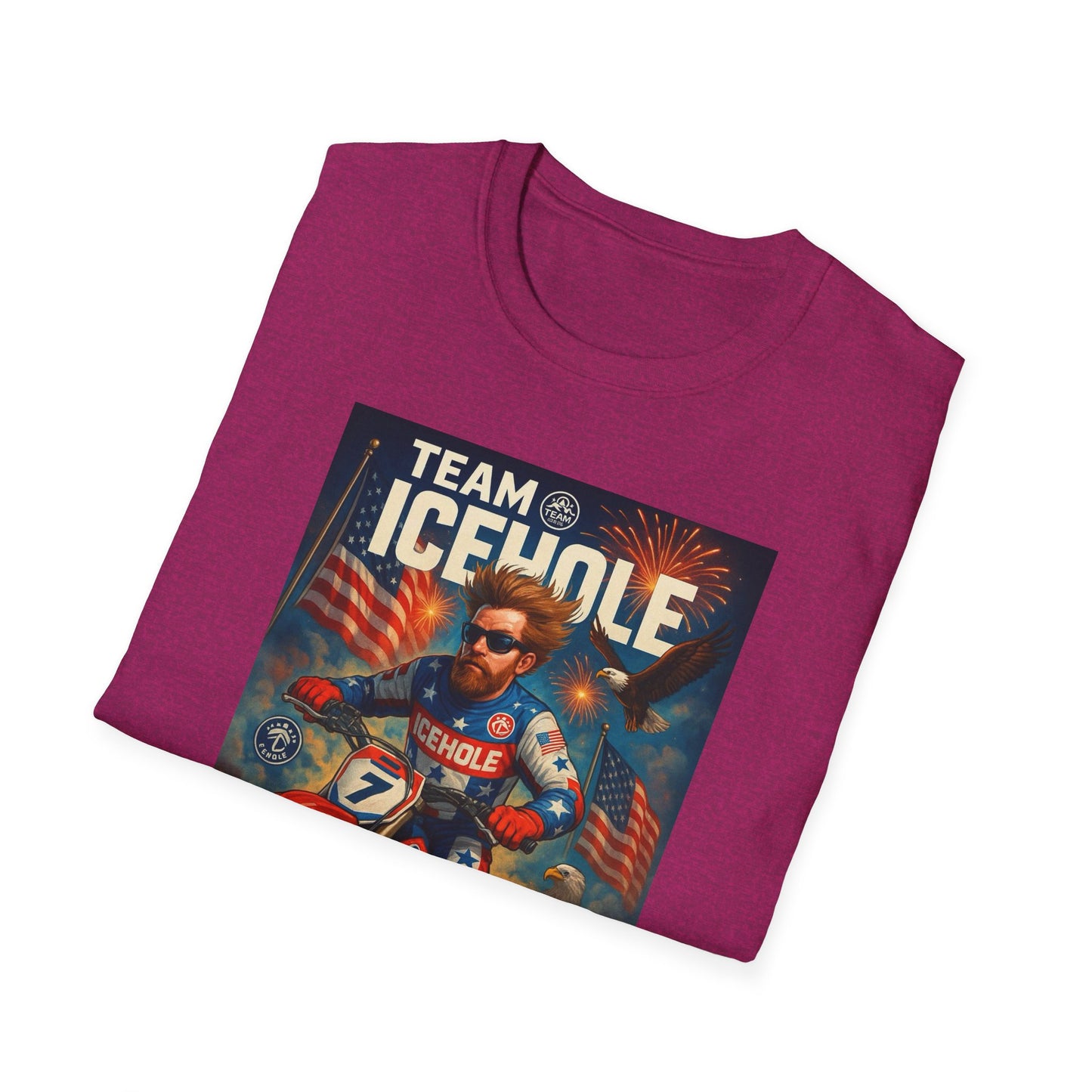 Team Icehole T-Shirt - Living Life One Video at a Time Merica