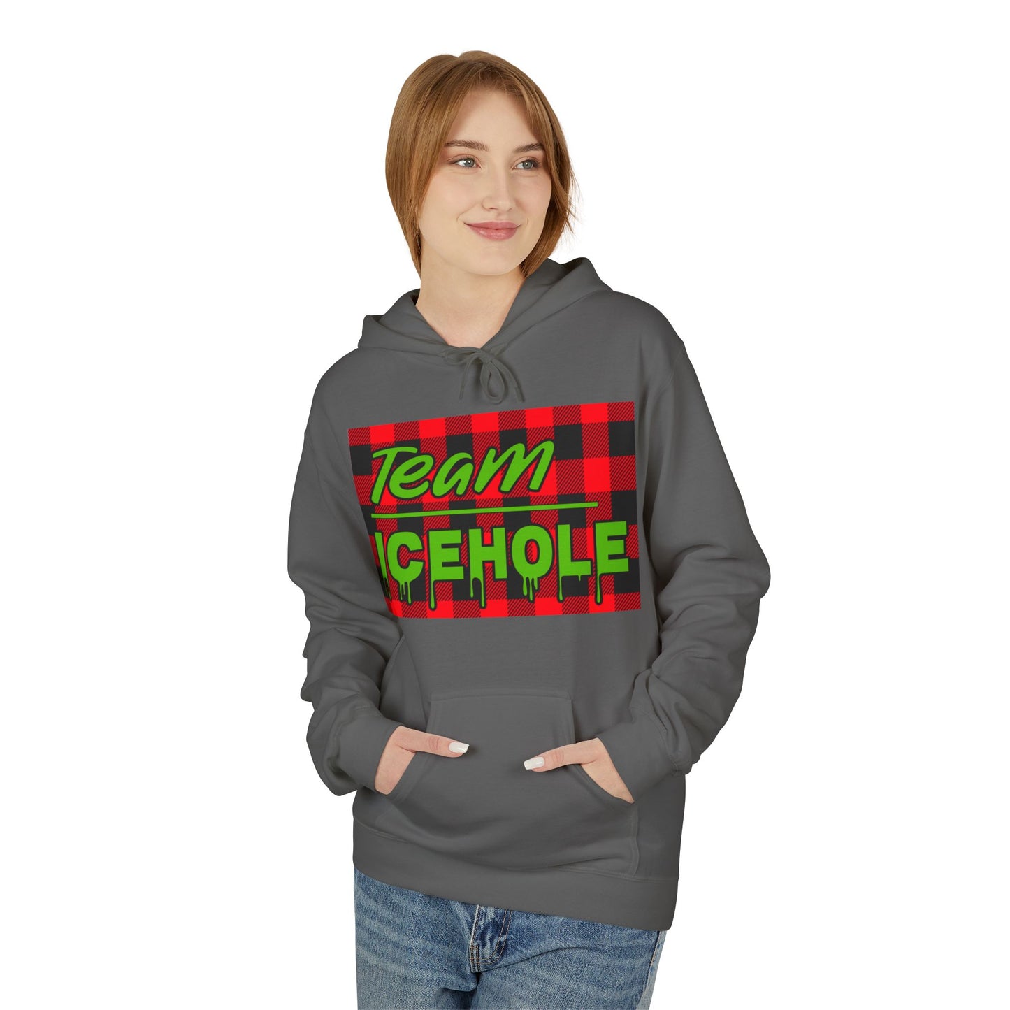 Team Icehole Fleece Hoodie - OG logo