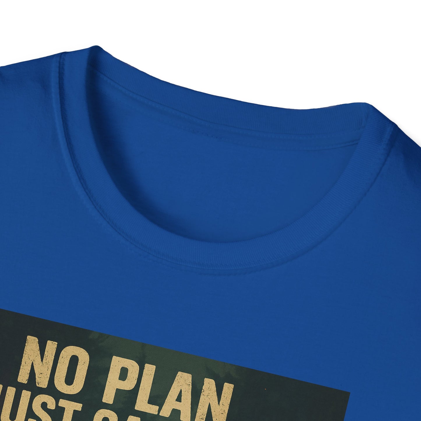 No Plan Just Gas & Guts' Camping Tee for Outdoor Enthusiasts | Team IceHole