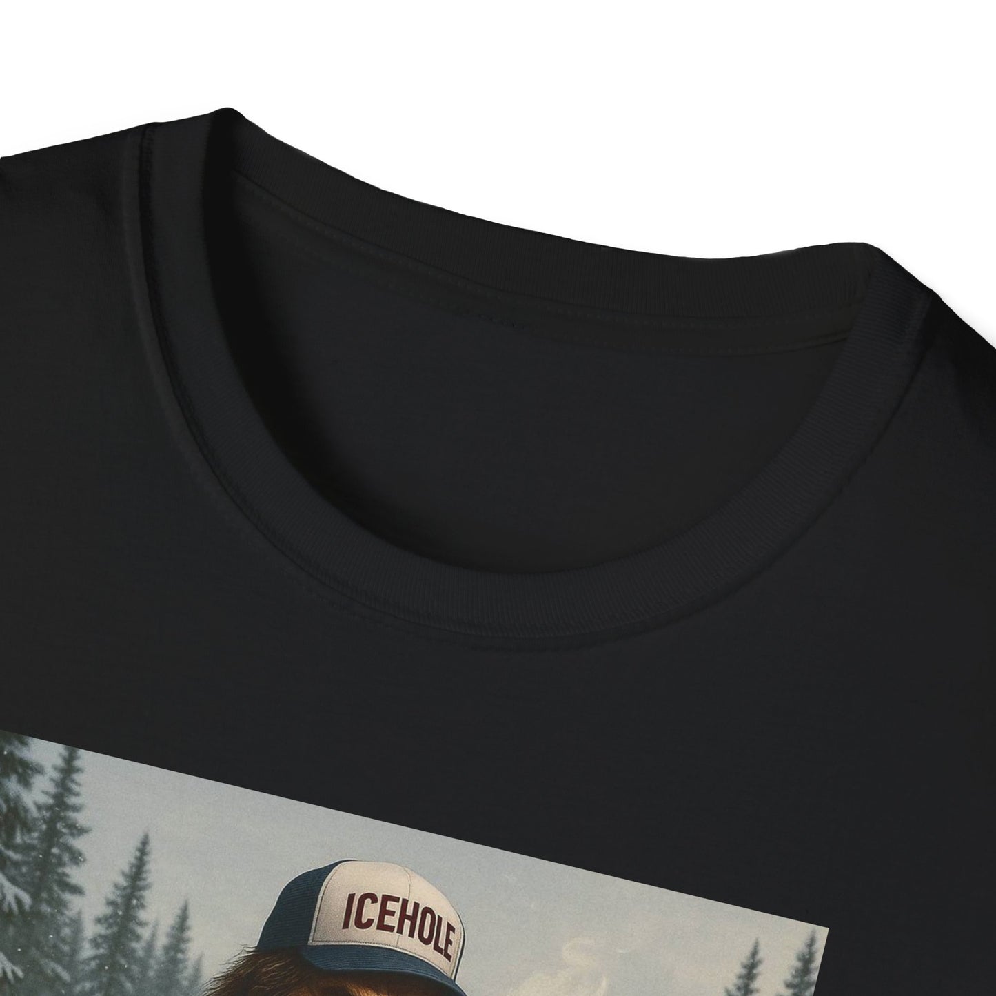 T-Shirt - Team IceHole Big Foot Mascot Feel the Nature!