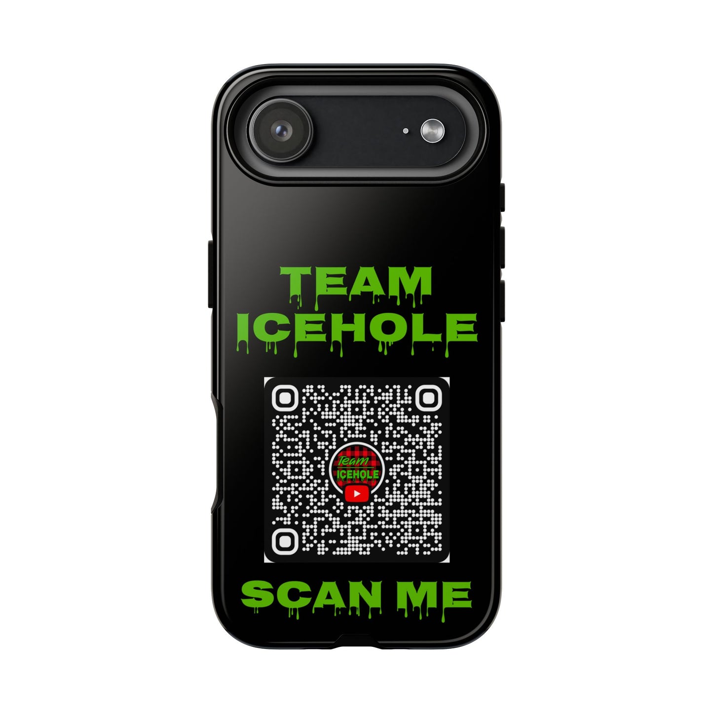 Phone Case — Team Icehole QR Scan Design