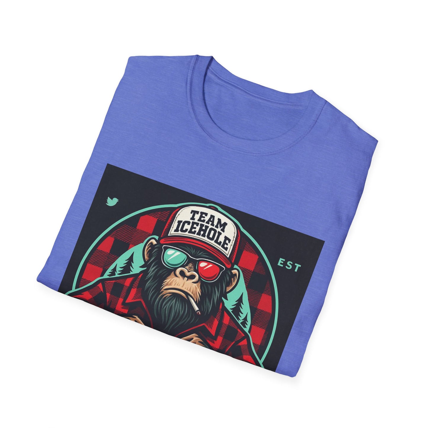 T-Shirt - Team IceHole Smoking BigFoot