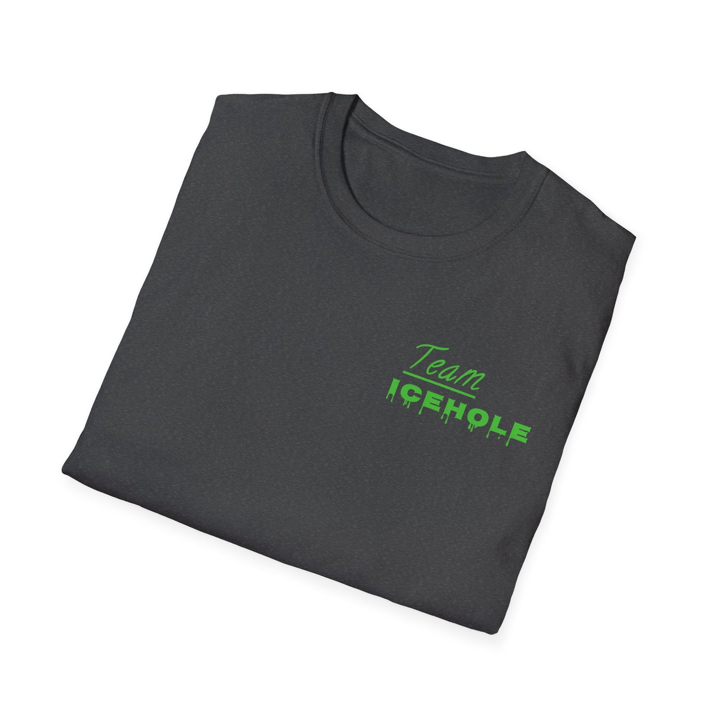 Team IceHole T-Shirt with Logo No Background Front Only