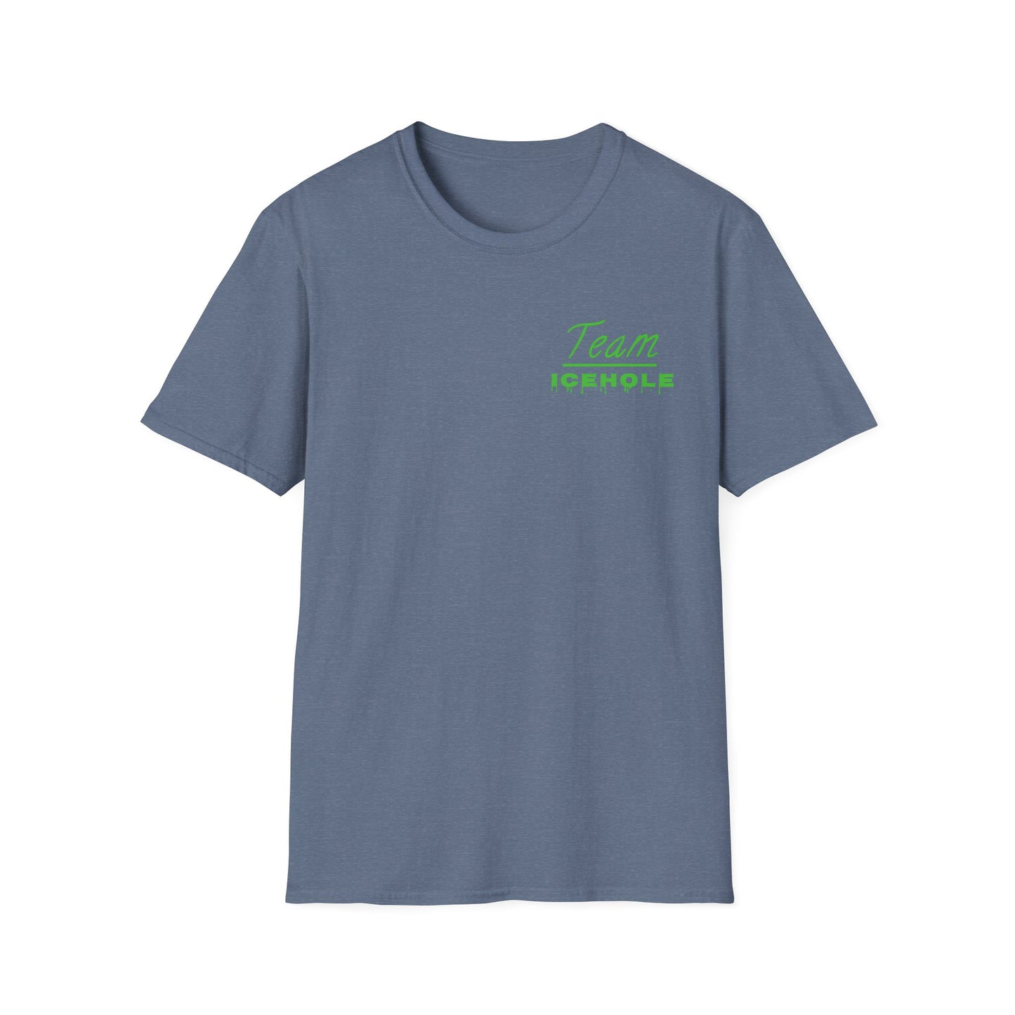 Team Icehole Unisex Softstyle T-Shirt Small Logo|