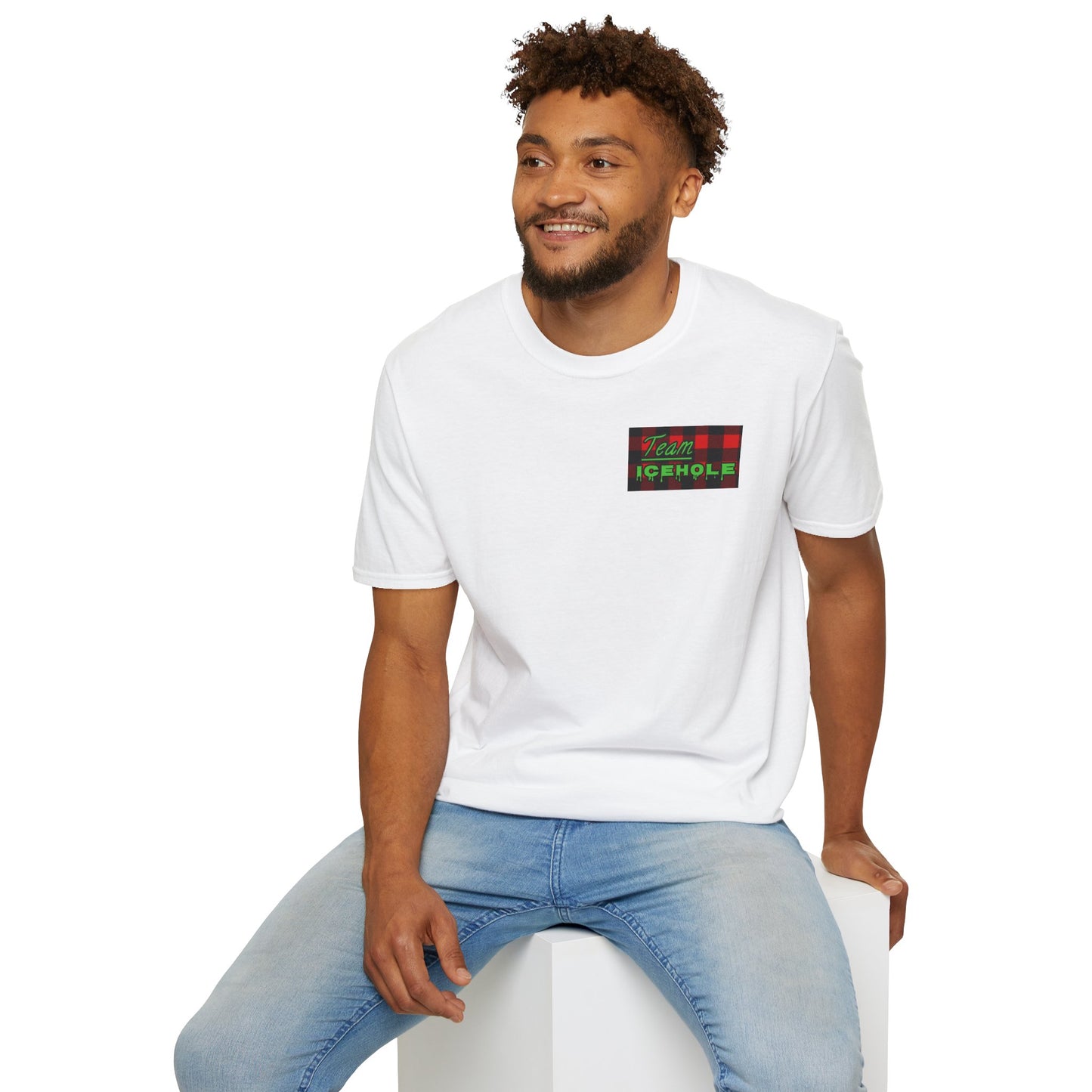 T-Shirt Small Team IceHole Logo Front Only