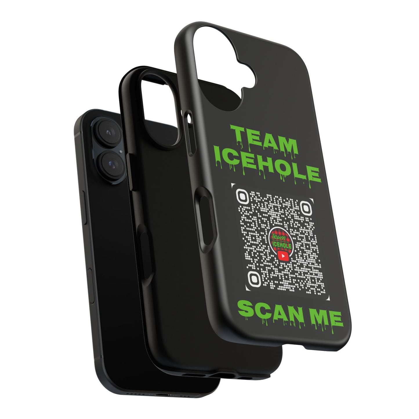 Phone Case — Team Icehole QR Scan Design