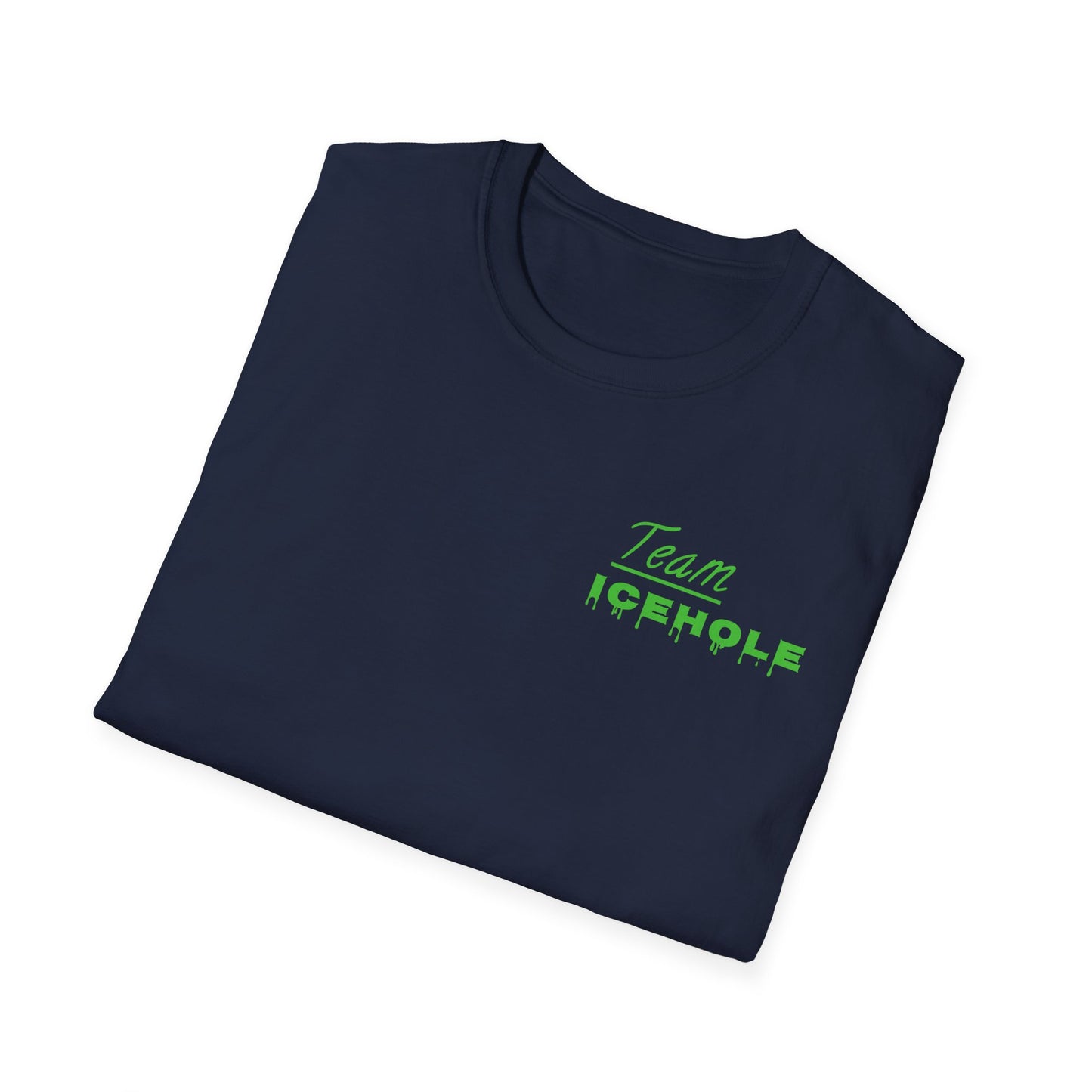Team IceHole T-Shirt with Logo No Background Front Only