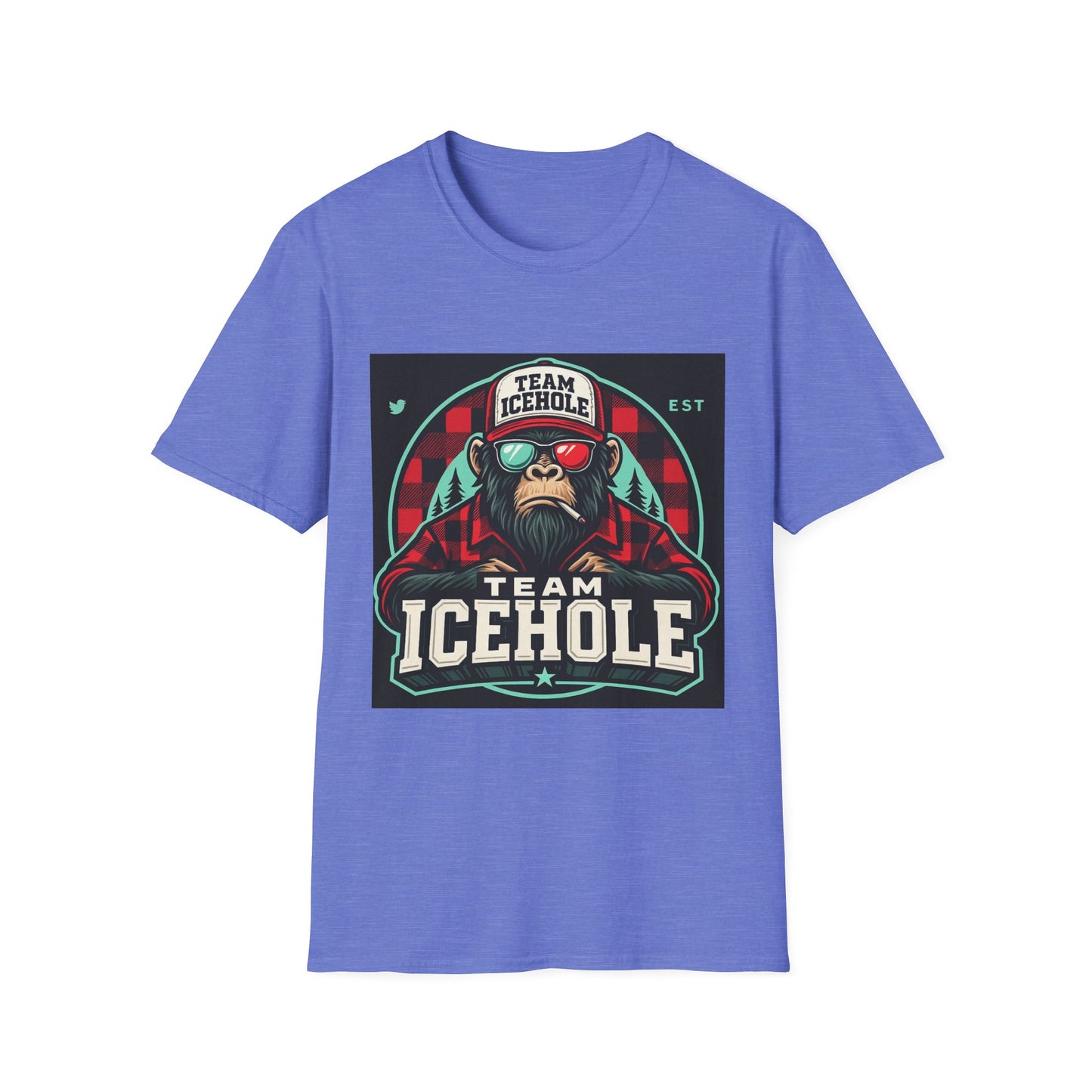 T-Shirt - Team IceHole Smoking BigFoot