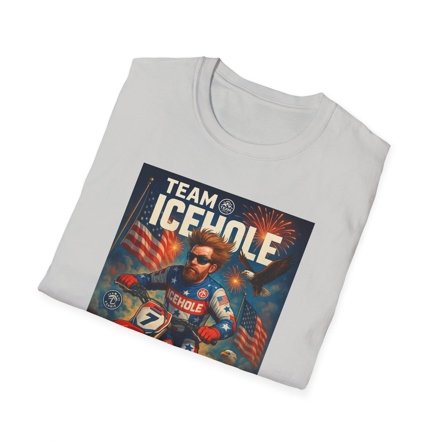 Team Icehole T-Shirt - Living Life One Video at a Time Merica